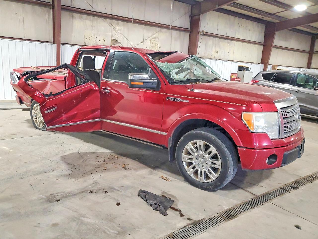 2010 Ford F150 Super Cab Burgundy vin: 1FTFW1CV3AFB46705