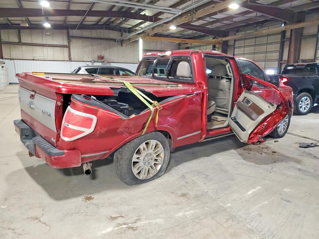 2010 Ford F150 Super Cab Burgundy vin: 1FTFW1CV3AFB46705