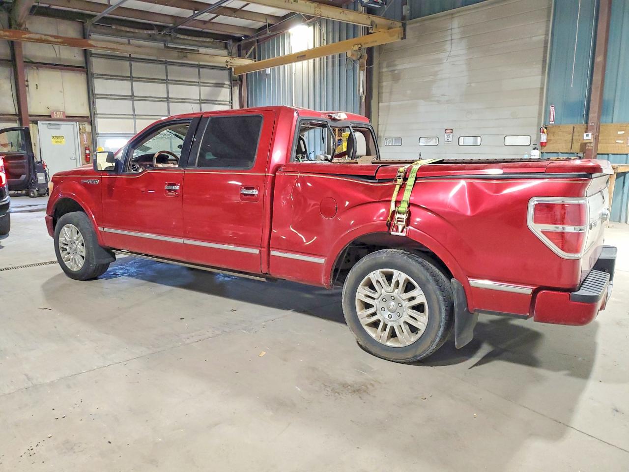 2010 Ford F150 Super Cab Burgundy vin: 1FTFW1CV3AFB46705