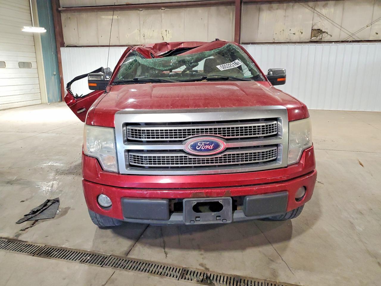 2010 Ford F150 Super Cab Burgundy vin: 1FTFW1CV3AFB46705