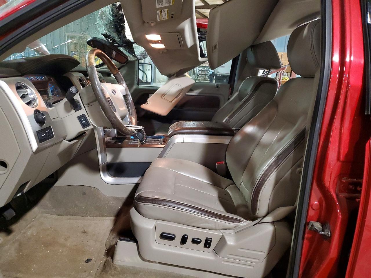 2010 Ford F150 Super Cab Burgundy vin: 1FTFW1CV3AFB46705