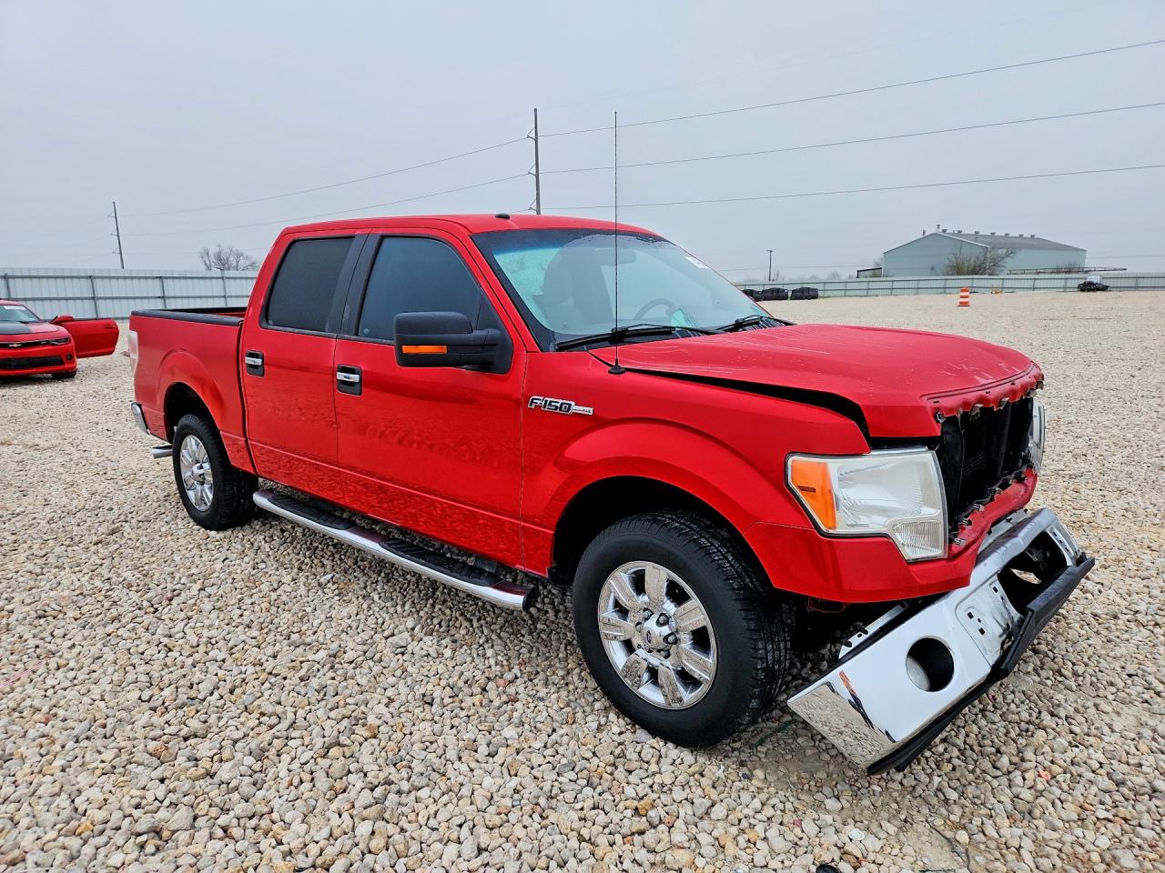 2010 Ford F150 Supercrew Red vin: 1FTFW1CV3AFB55761