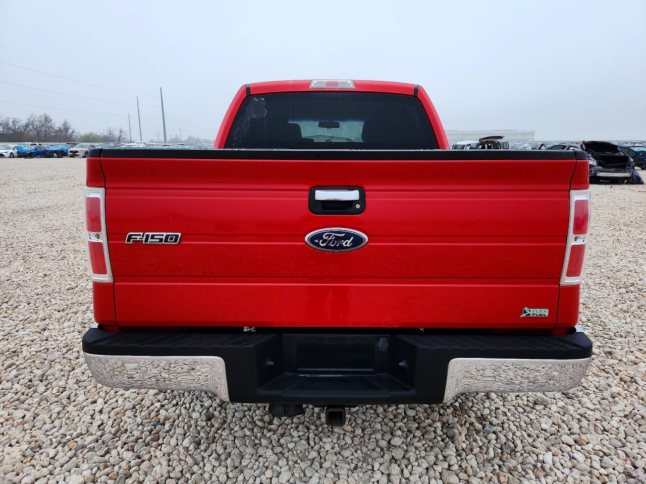 2010 Ford F150 Supercrew Red vin: 1FTFW1CV3AFB55761