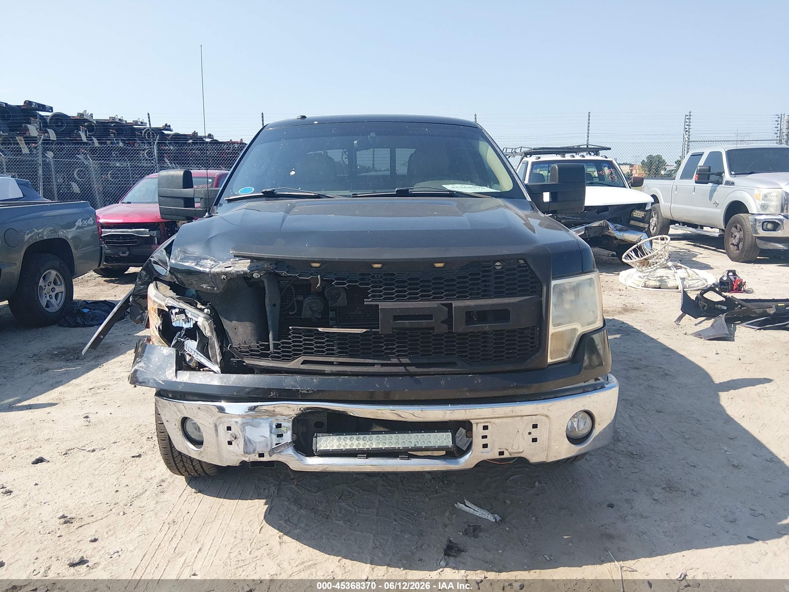 2010 Ford F-150 Lariat Black vin: 1FTFW1CV3AFB92289