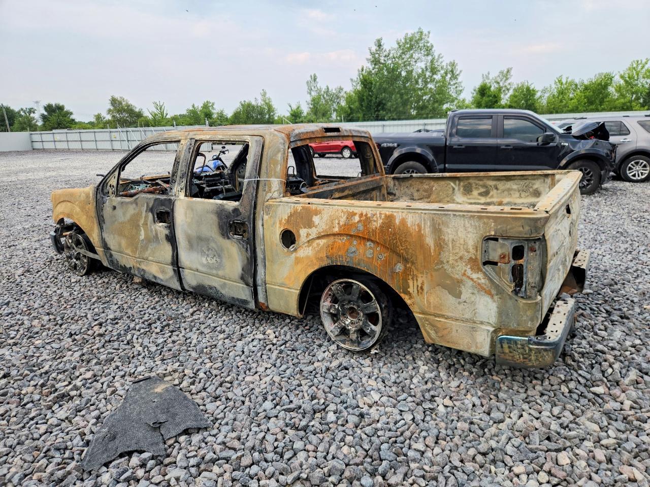 2010 Ford F150 Supercrew Burn vin: 1FTFW1CV3AFC83546