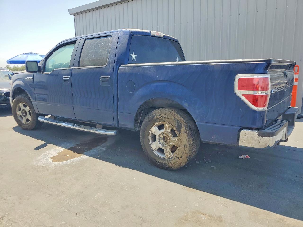 2010 Ford F150 Supercrew Blue vin: 1FTFW1CV3AFC85605