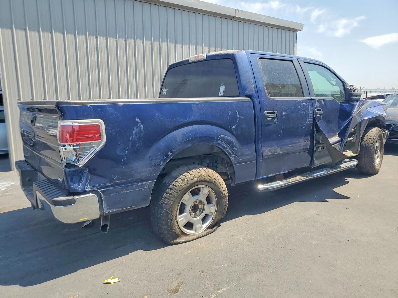 2010 Ford F150 Supercrew Blue vin: 1FTFW1CV3AFC85605