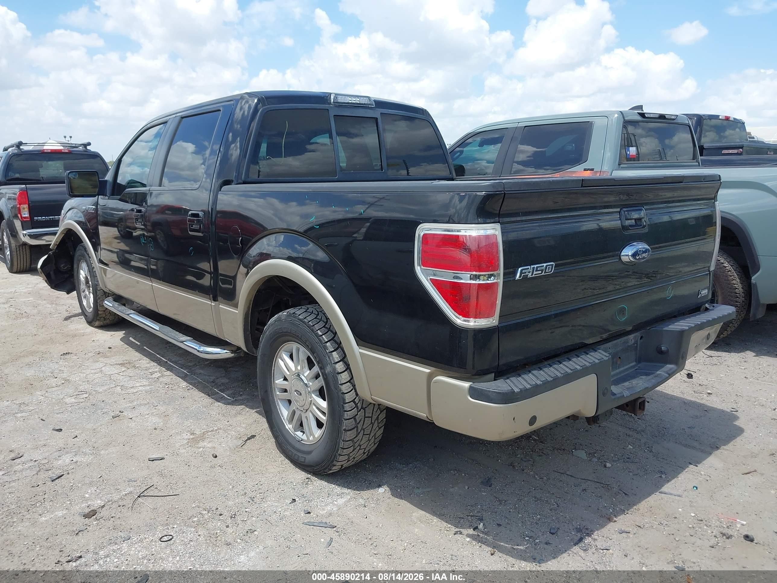 2010 Ford F-150 Fx2 Sport/harley-davidson/king Ranch/lariat/platinum/xl/xlt Black vin: 1FTFW1CV3AKA59362