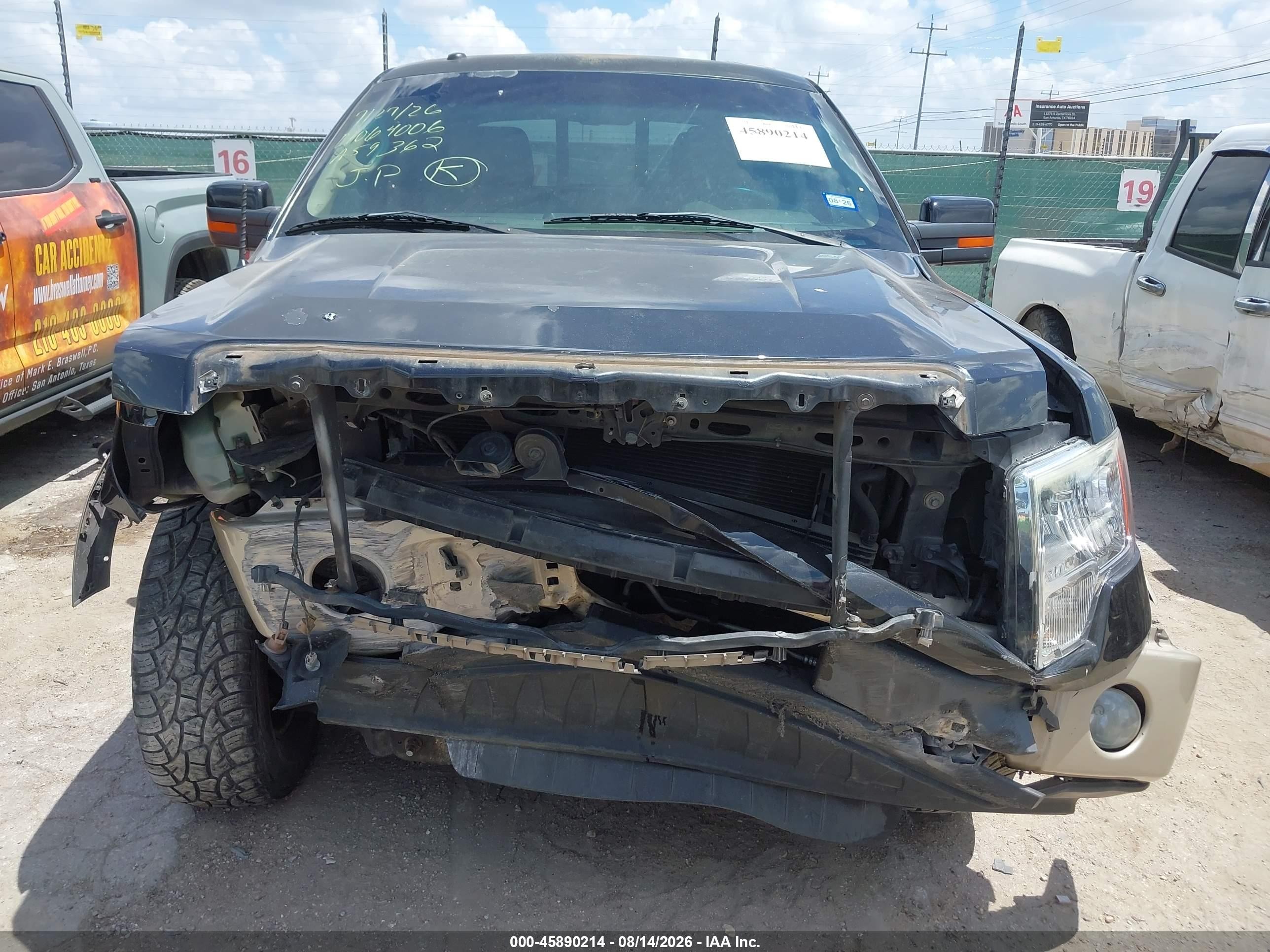 2010 Ford F-150 Fx2 Sport/harley-davidson/king Ranch/lariat/platinum/xl/xlt Black vin: 1FTFW1CV3AKA59362