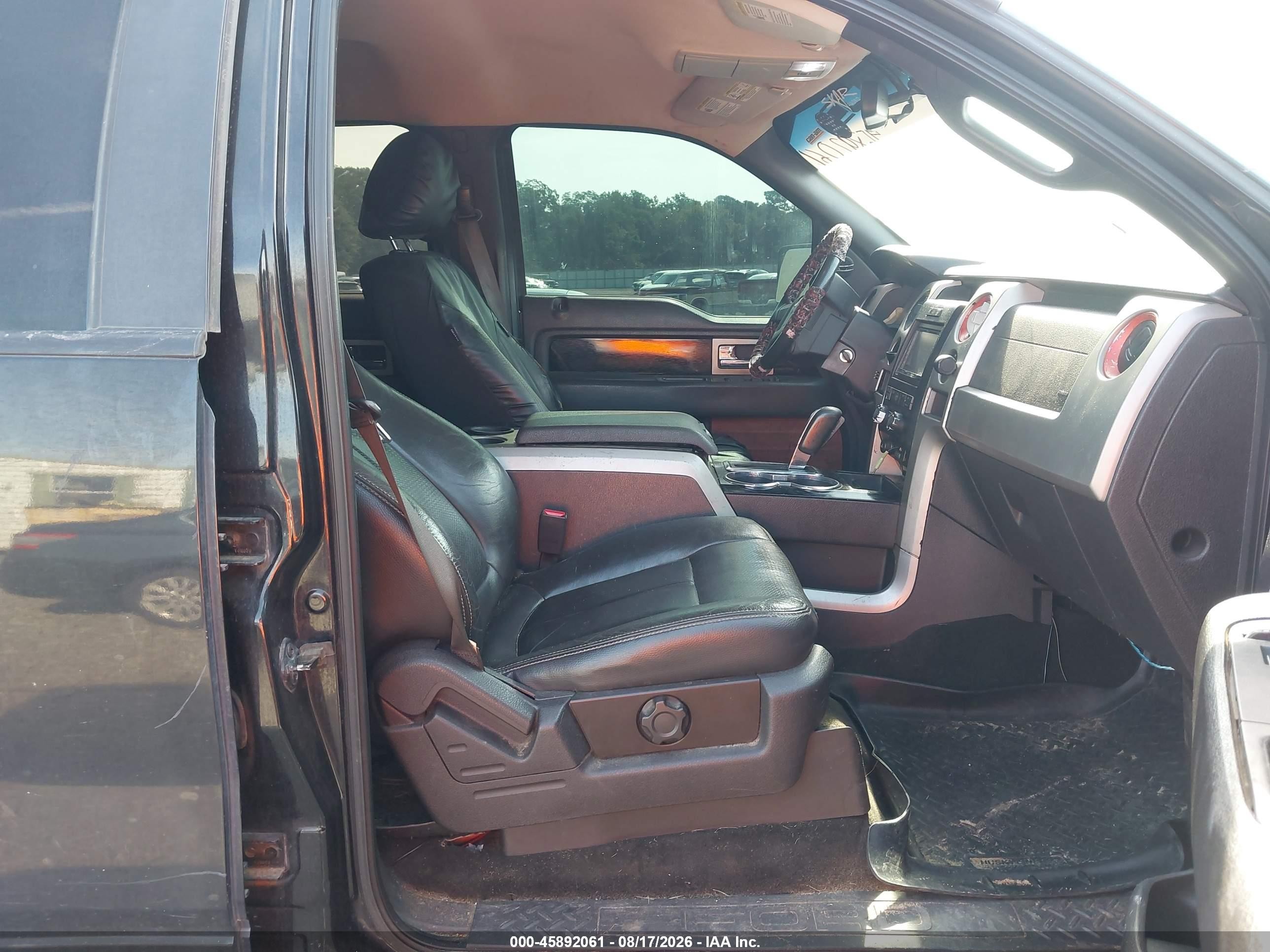 2010 Ford F-150 Fx2 Sport/harley-davidson/king Ranch/lariat/platinum/xl/xlt Black vin: 1FTFW1CV3AKE06835