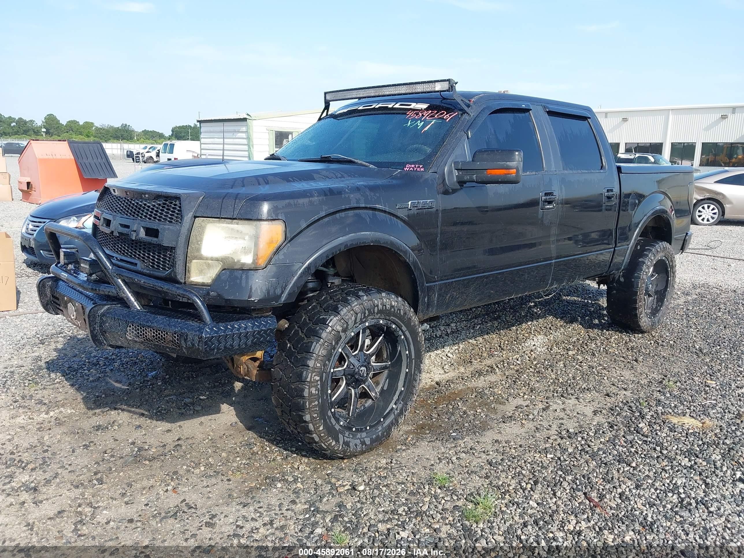 2010 Ford F-150 Fx2 Sport/harley-davidson/king Ranch/lariat/platinum/xl/xlt Black vin: 1FTFW1CV3AKE06835