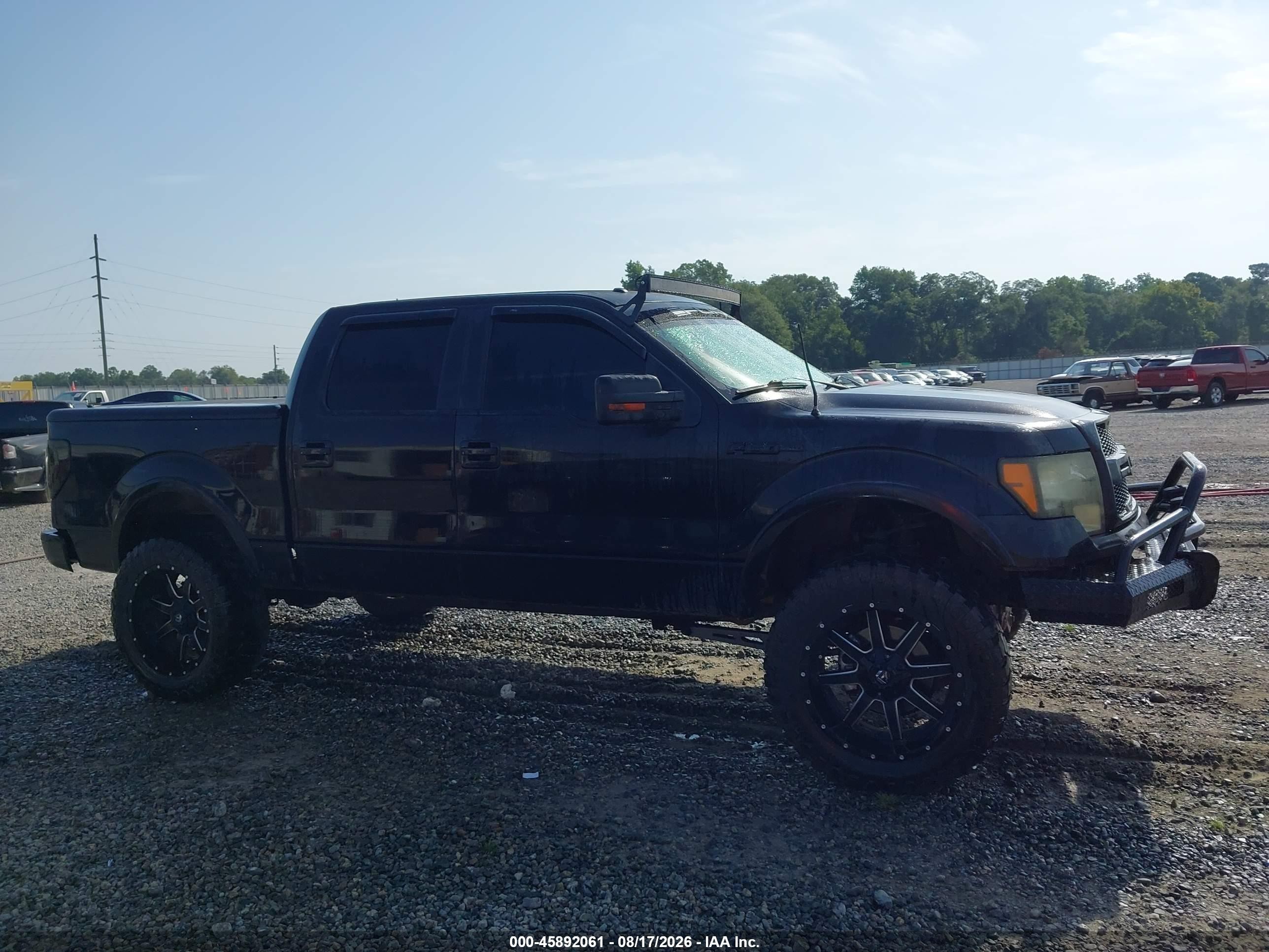 2010 Ford F-150 Fx2 Sport/harley-davidson/king Ranch/lariat/platinum/xl/xlt Black vin: 1FTFW1CV3AKE06835