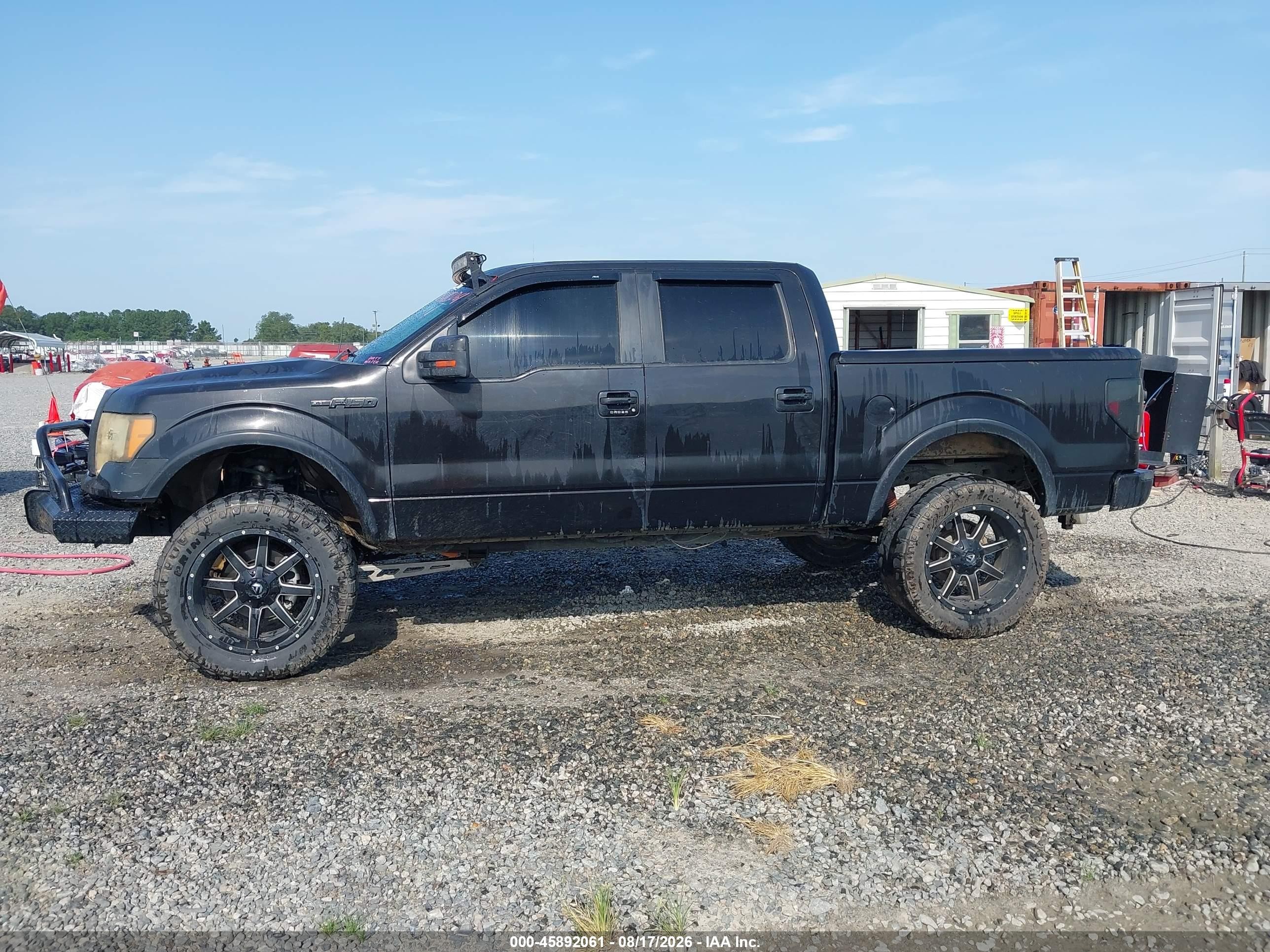 2010 Ford F-150 Fx2 Sport/harley-davidson/king Ranch/lariat/platinum/xl/xlt Black vin: 1FTFW1CV3AKE06835