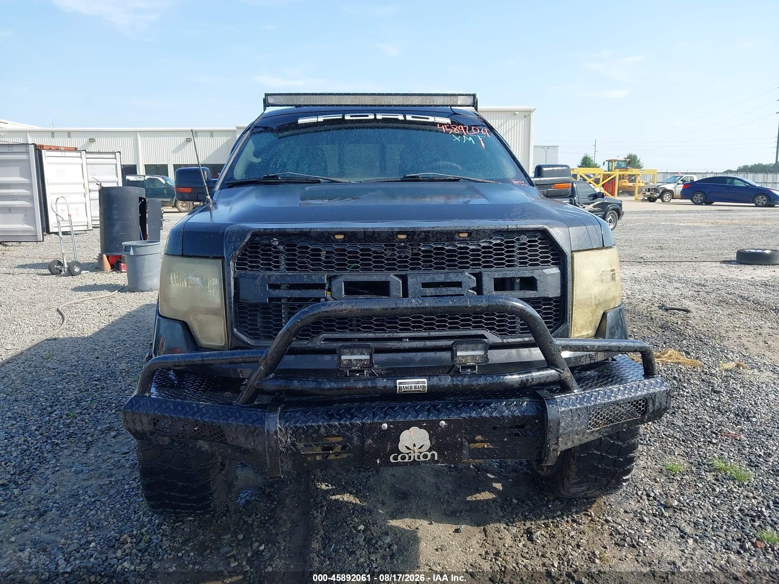 2010 Ford F-150 Fx2 Sport/harley-davidson/king Ranch/lariat/platinum/xl/xlt Black vin: 1FTFW1CV3AKE06835