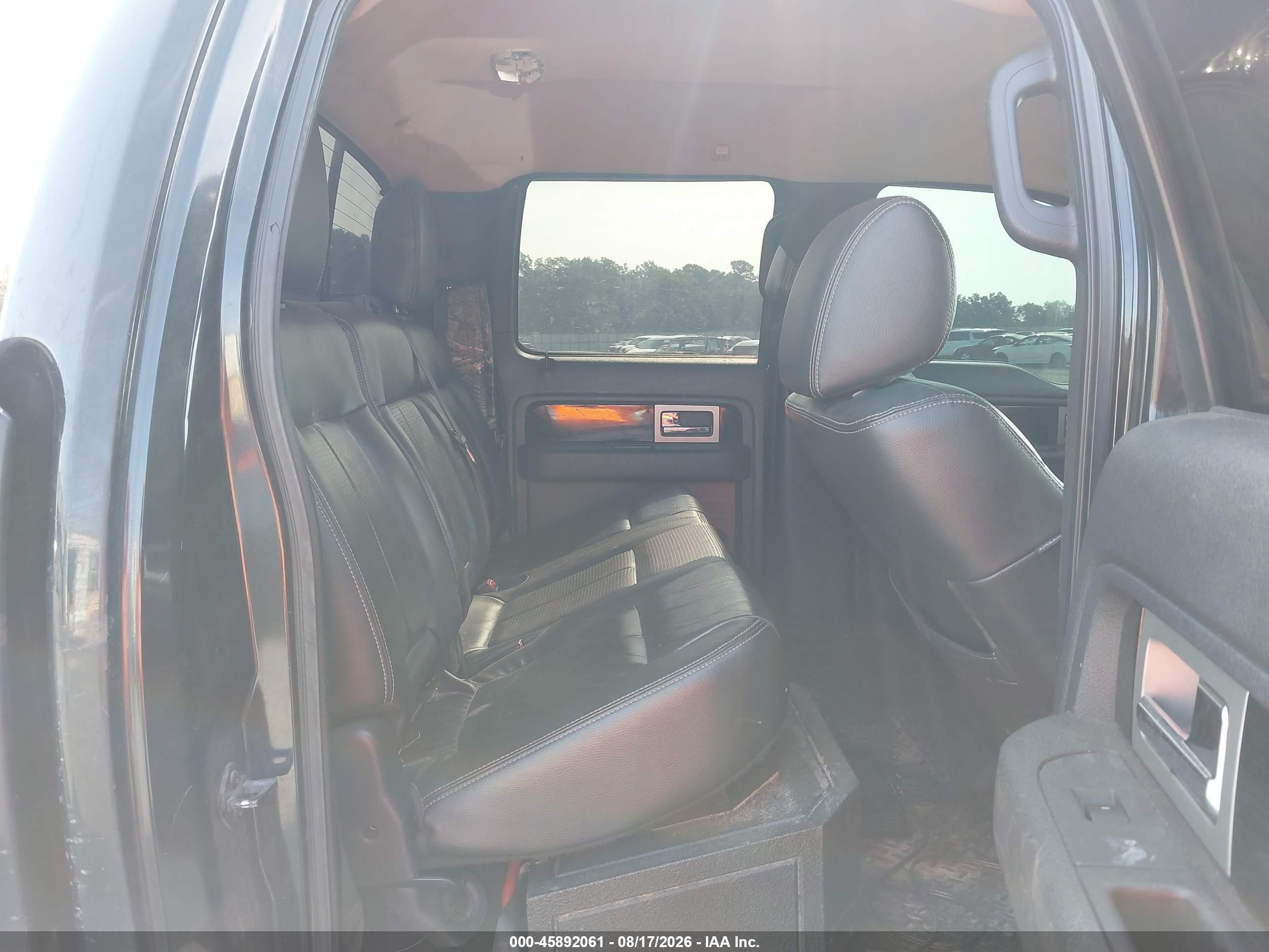 2010 Ford F-150 Fx2 Sport/harley-davidson/king Ranch/lariat/platinum/xl/xlt Black vin: 1FTFW1CV3AKE06835