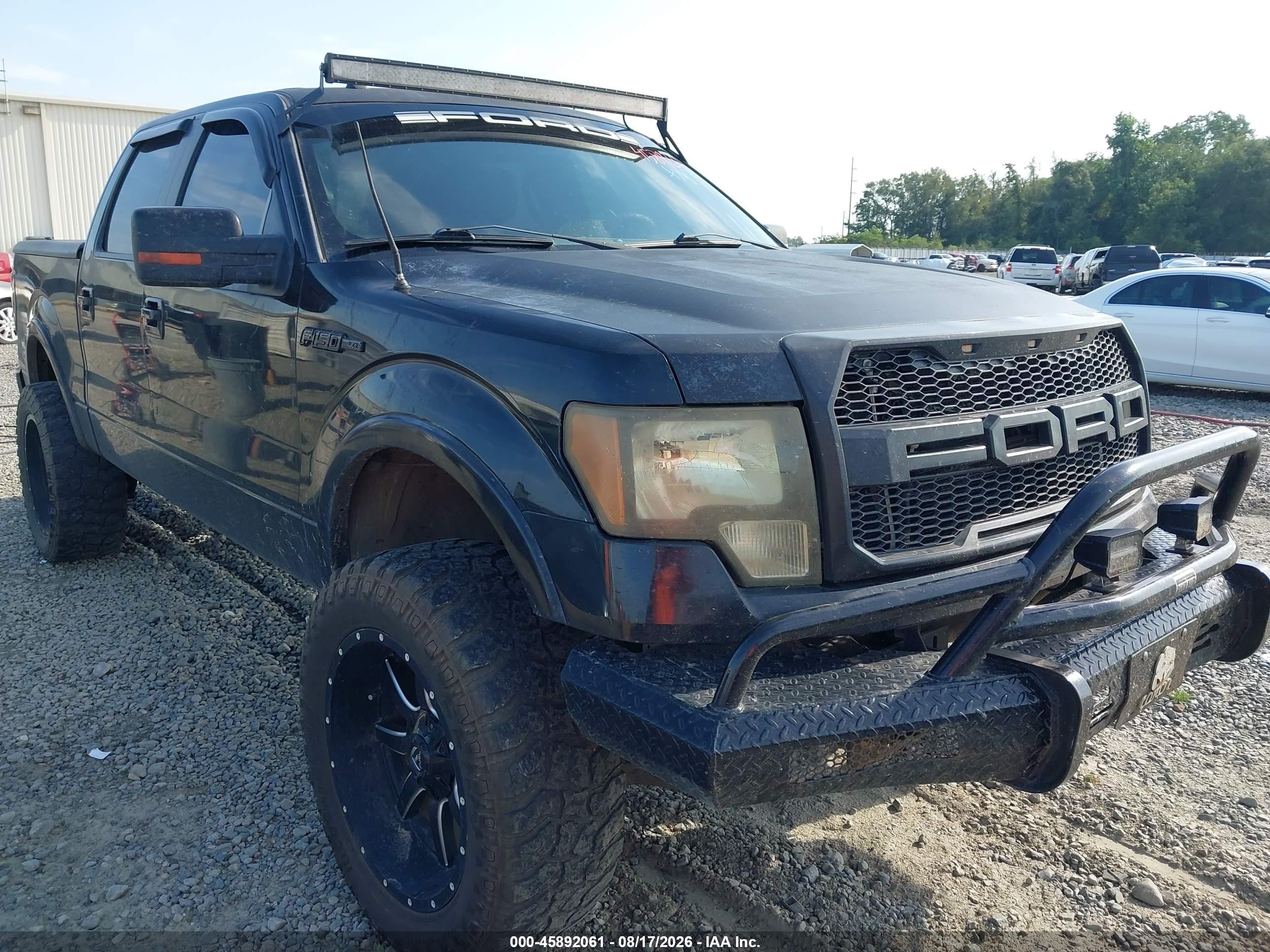 2010 Ford F-150 Fx2 Sport/harley-davidson/king Ranch/lariat/platinum/xl/xlt Black vin: 1FTFW1CV3AKE06835