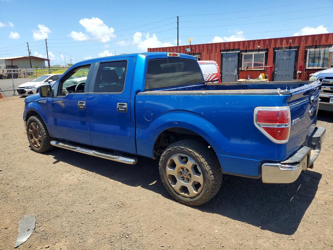 2010 Ford F150 Blue vin: 1FTFW1CV4AFA02726
