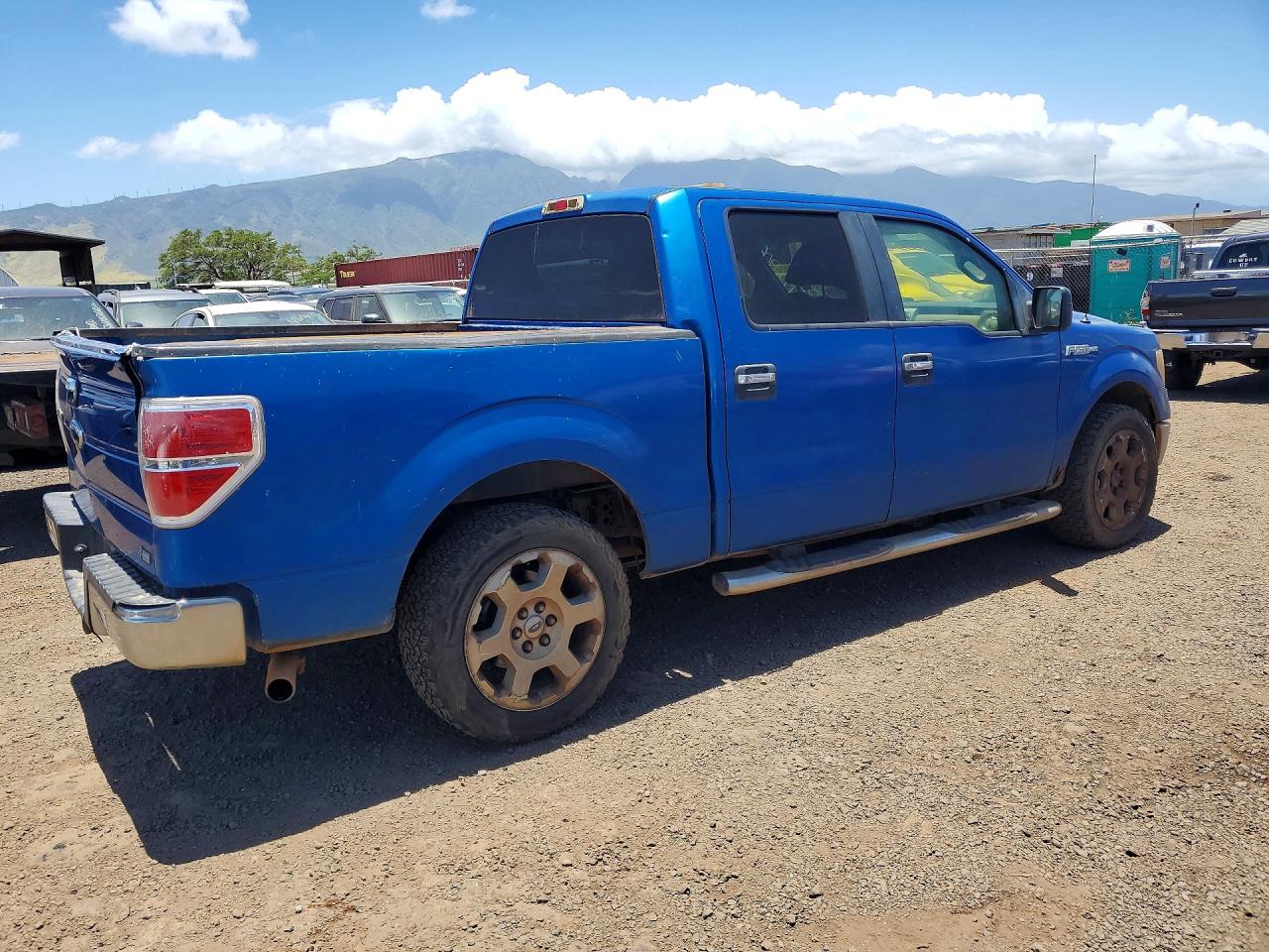 2010 Ford F150 Blue vin: 1FTFW1CV4AFA02726