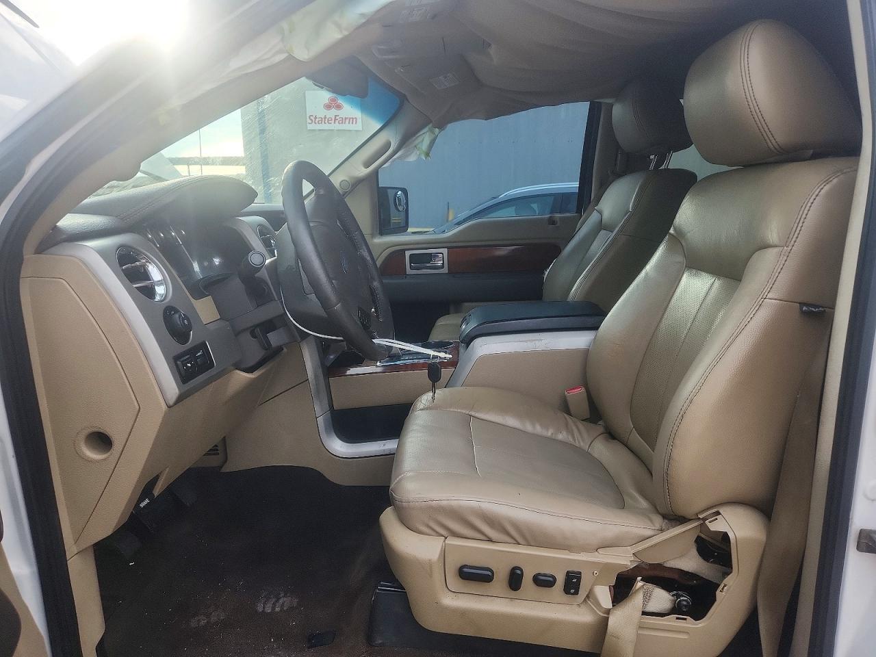 2010 Ford F150 Supercrew White vin: 1FTFW1CV4AFA85168