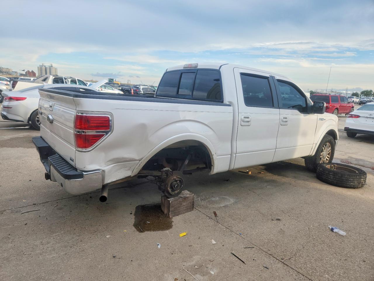 2010 Ford F150 Supercrew White vin: 1FTFW1CV4AFA85168