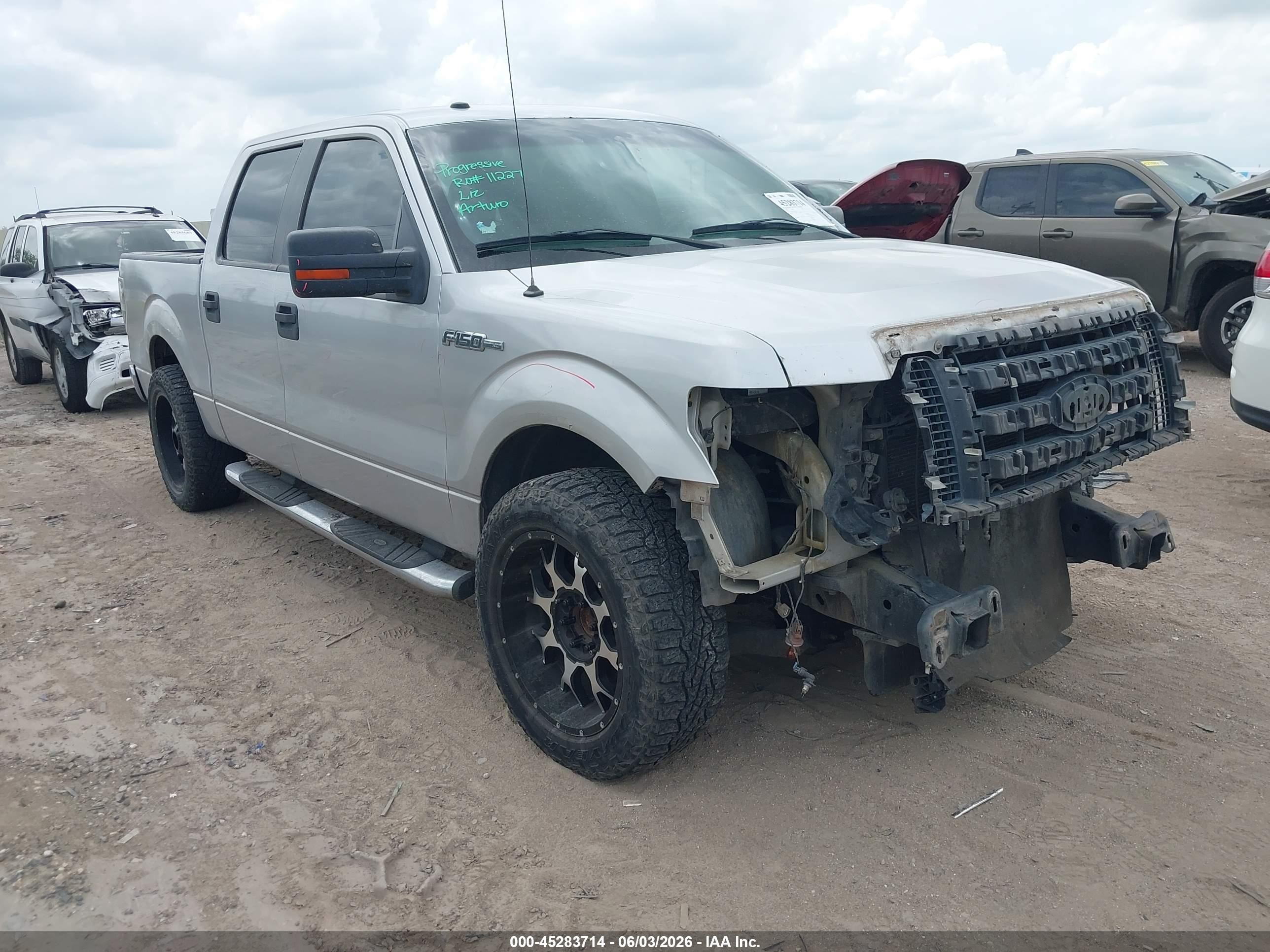 2010 Ford F-150 Fx2 Sport/harley-davidson/king Ranch/lariat/platinum/xl/xlt Silver vin: 1FTFW1CV4AFB14247