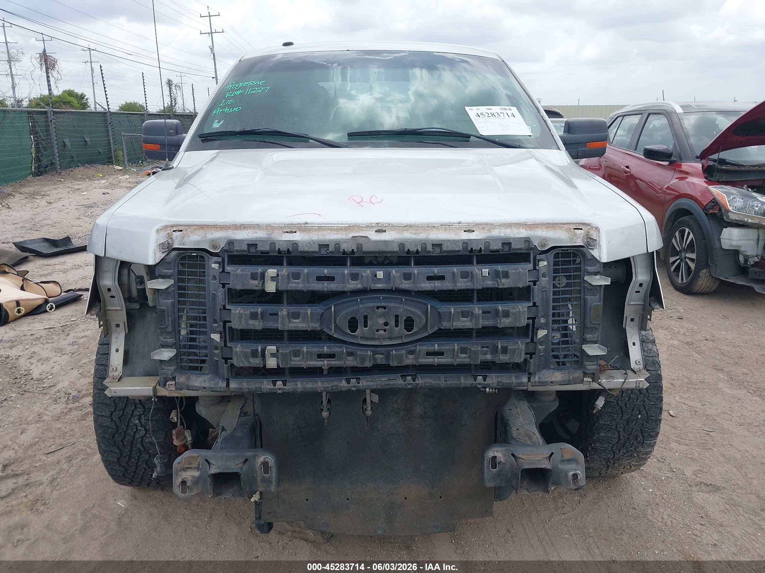 2010 Ford F-150 Fx2 Sport/harley-davidson/king Ranch/lariat/platinum/xl/xlt Silver vin: 1FTFW1CV4AFB14247