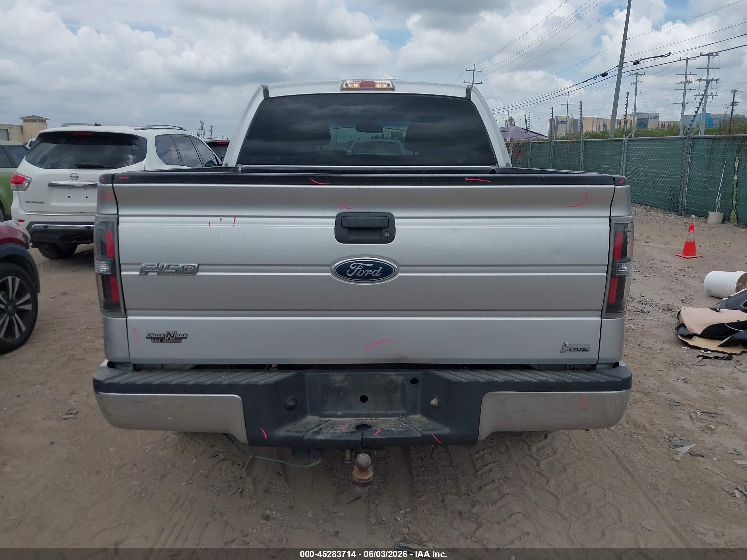 2010 Ford F-150 Fx2 Sport/harley-davidson/king Ranch/lariat/platinum/xl/xlt Silver vin: 1FTFW1CV4AFB14247