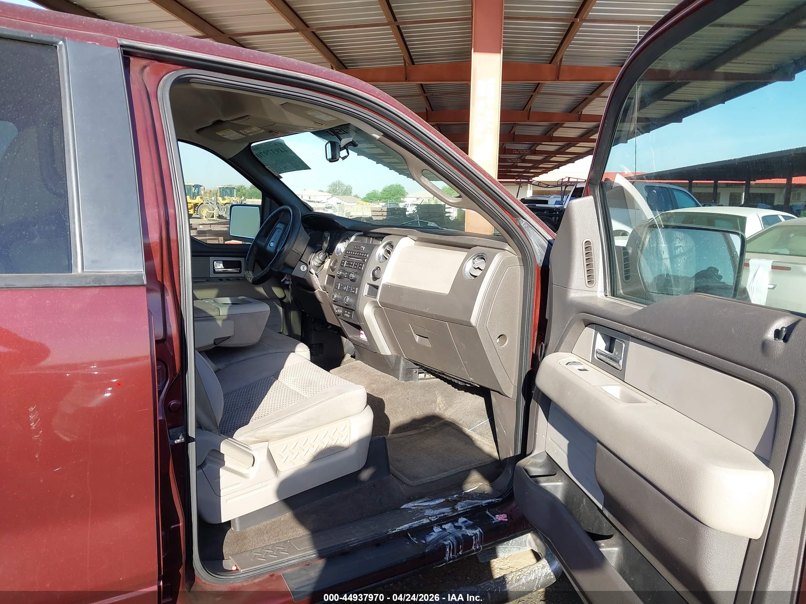 2010 Ford F-150 Xlt Maroon vin: 1FTFW1CV4AFC24960