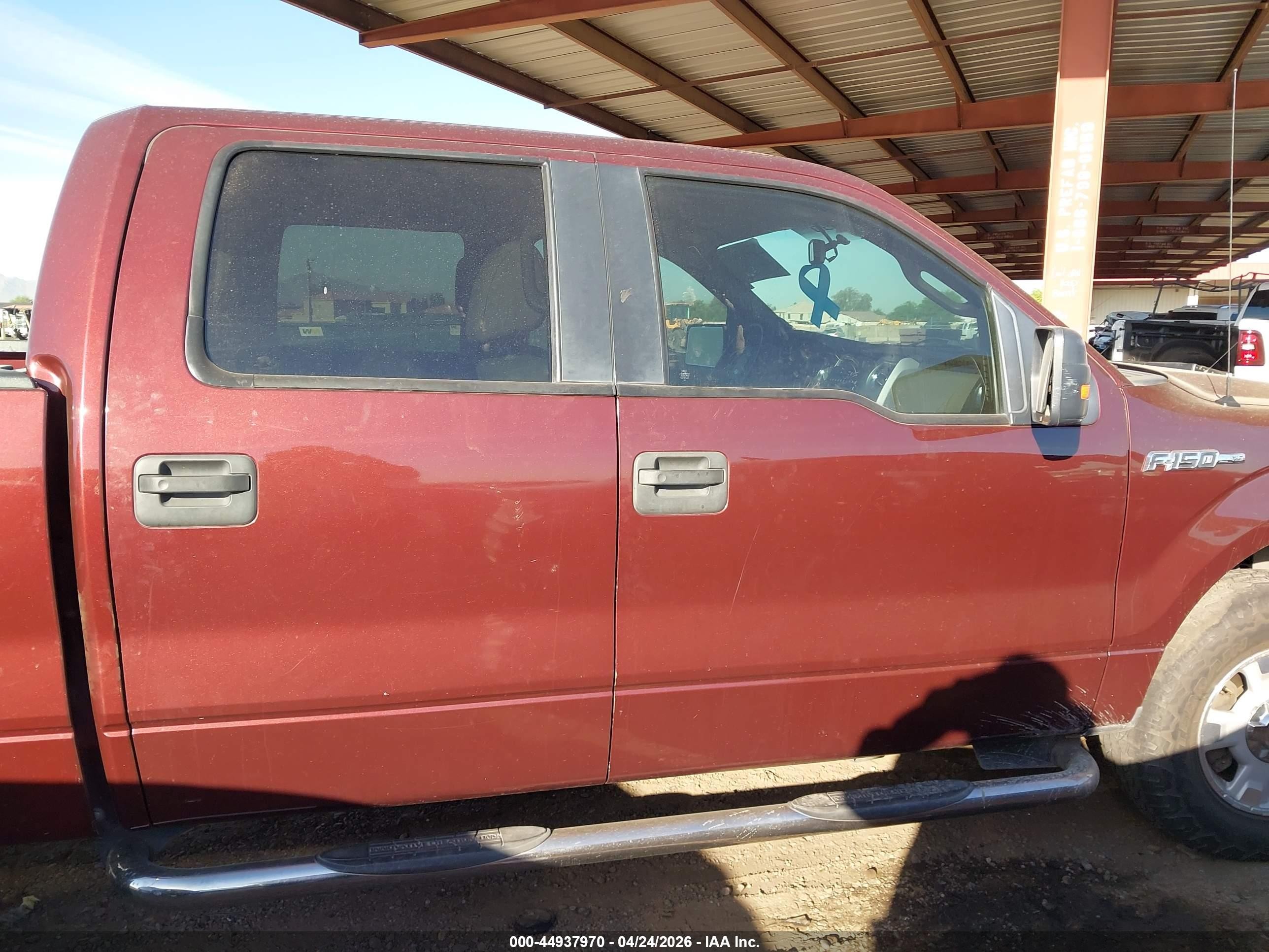 2010 Ford F-150 Xlt Maroon vin: 1FTFW1CV4AFC24960