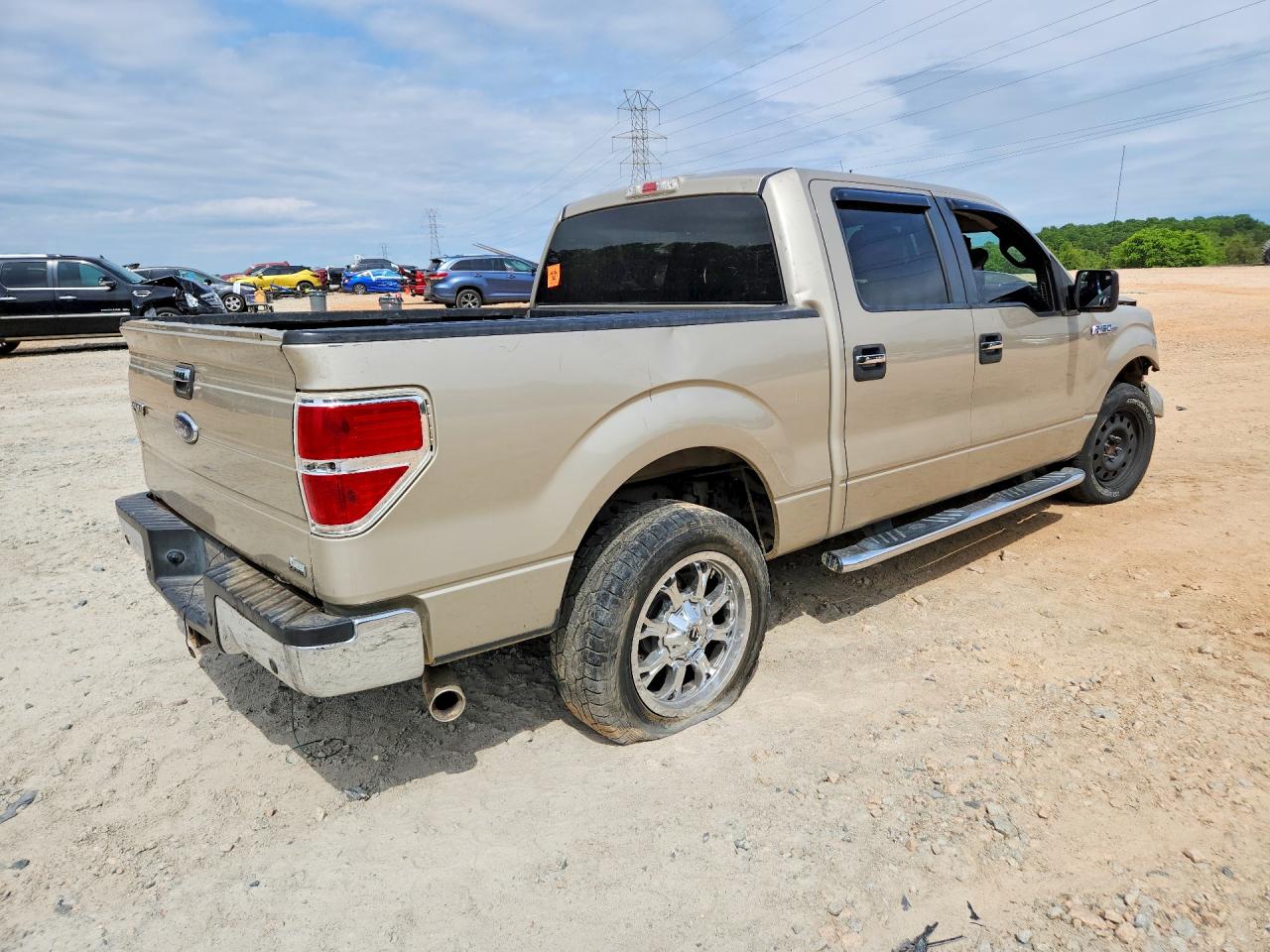 2010 Ford F150 Supercrew Gold vin: 1FTFW1CV4AFC55903