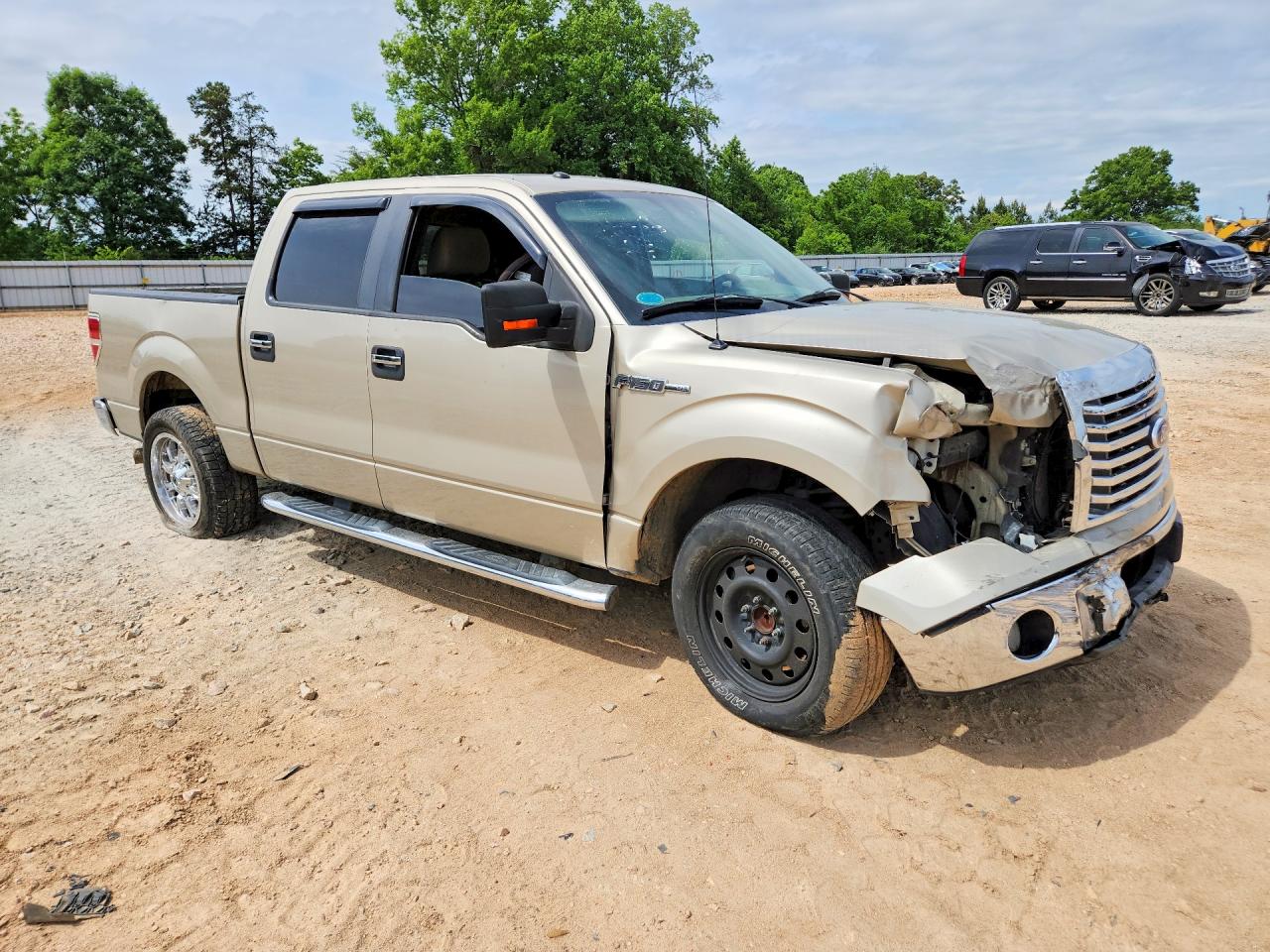 2010 Ford F150 Supercrew Gold vin: 1FTFW1CV4AFC55903