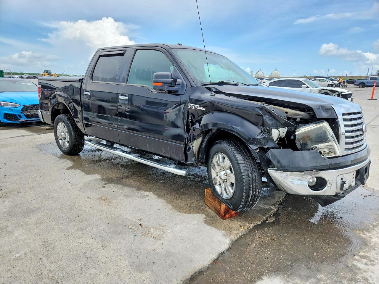 2010 Ford F150 Supercrew Black vin: 1FTFW1CV4AFD50042