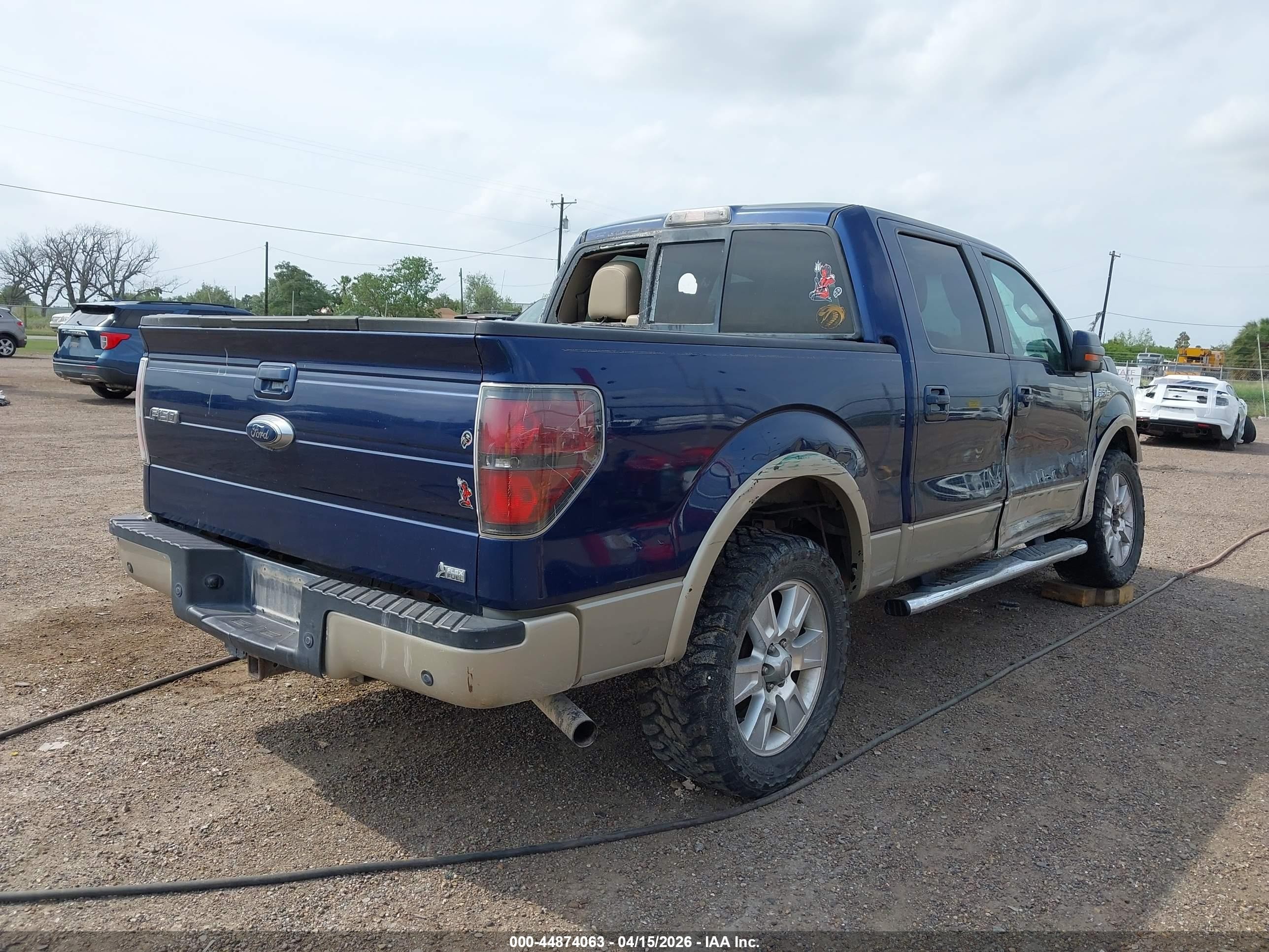 2010 Ford F-150 Fx2 Sport/harley-davidson/king Ranch/lariat/platinum/xl/xlt Blue vin: 1FTFW1CV4AFD87530