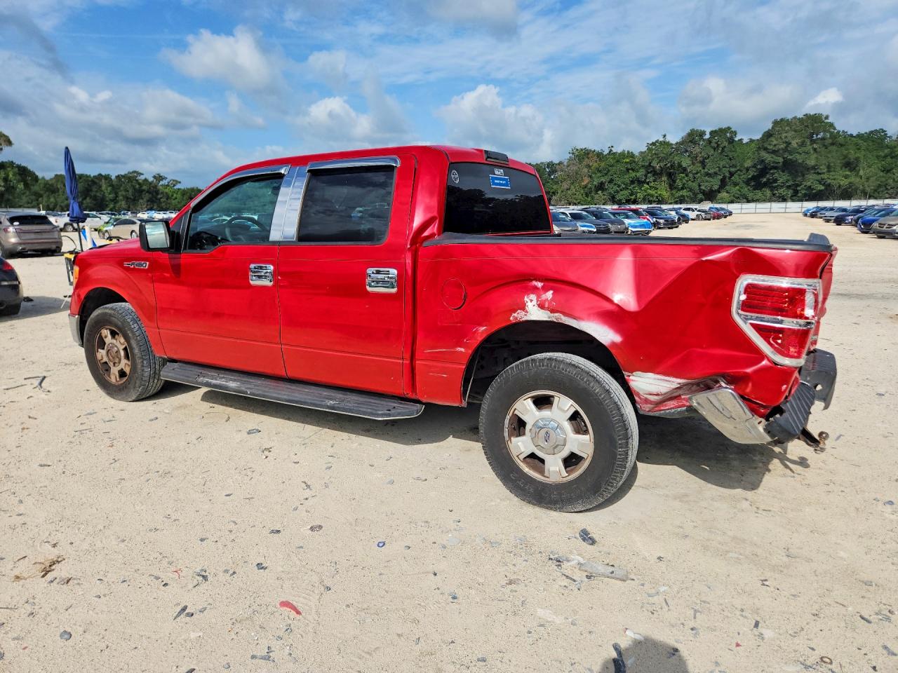 2010 Ford F150 Supercrew Red vin: 1FTFW1CV4AKA57507