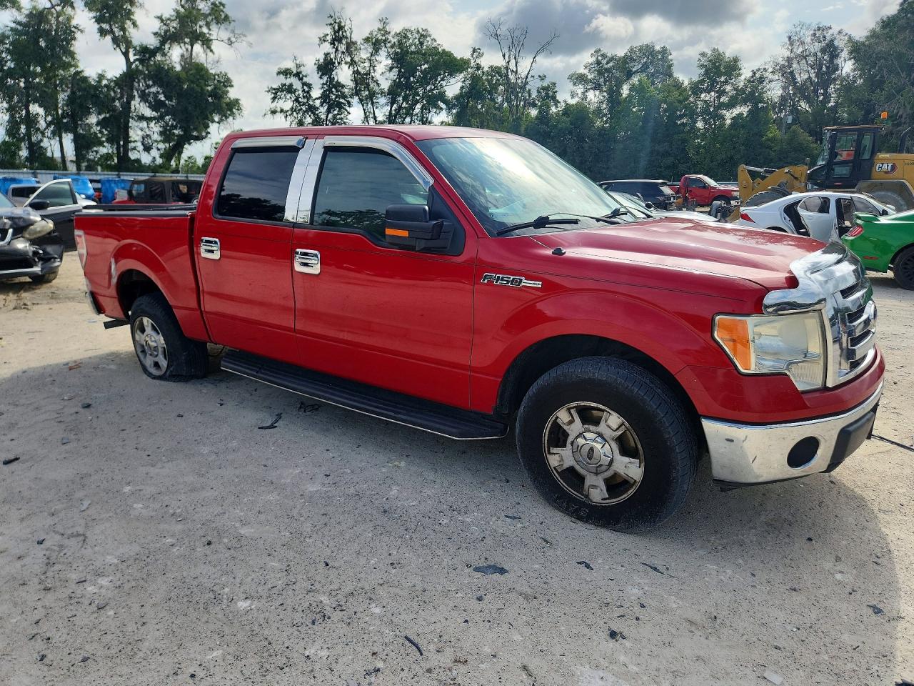 2010 Ford F150 Supercrew Red vin: 1FTFW1CV4AKA57507
