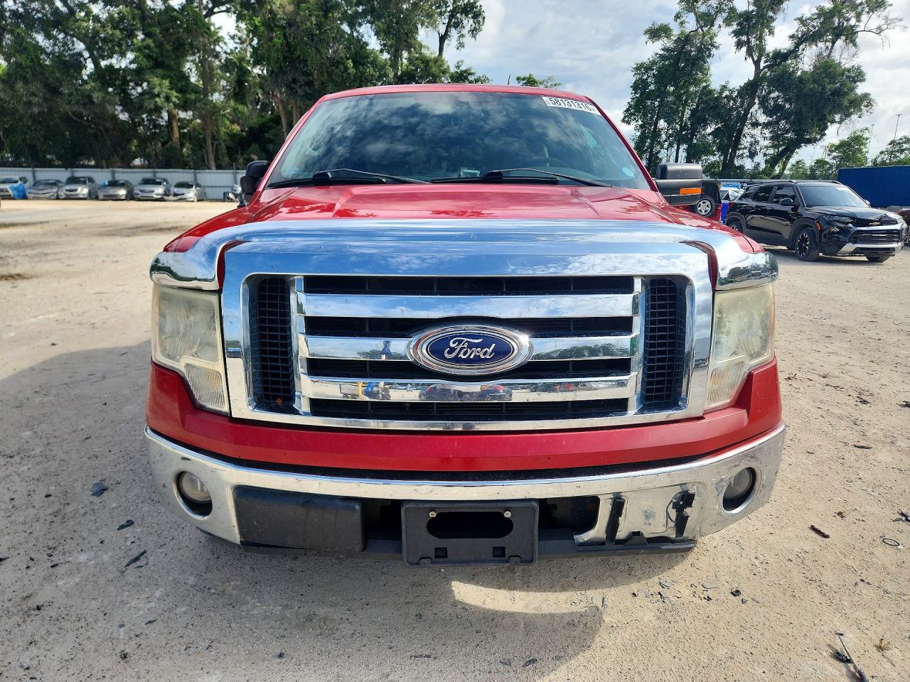 2010 Ford F150 Supercrew Red vin: 1FTFW1CV4AKA57507