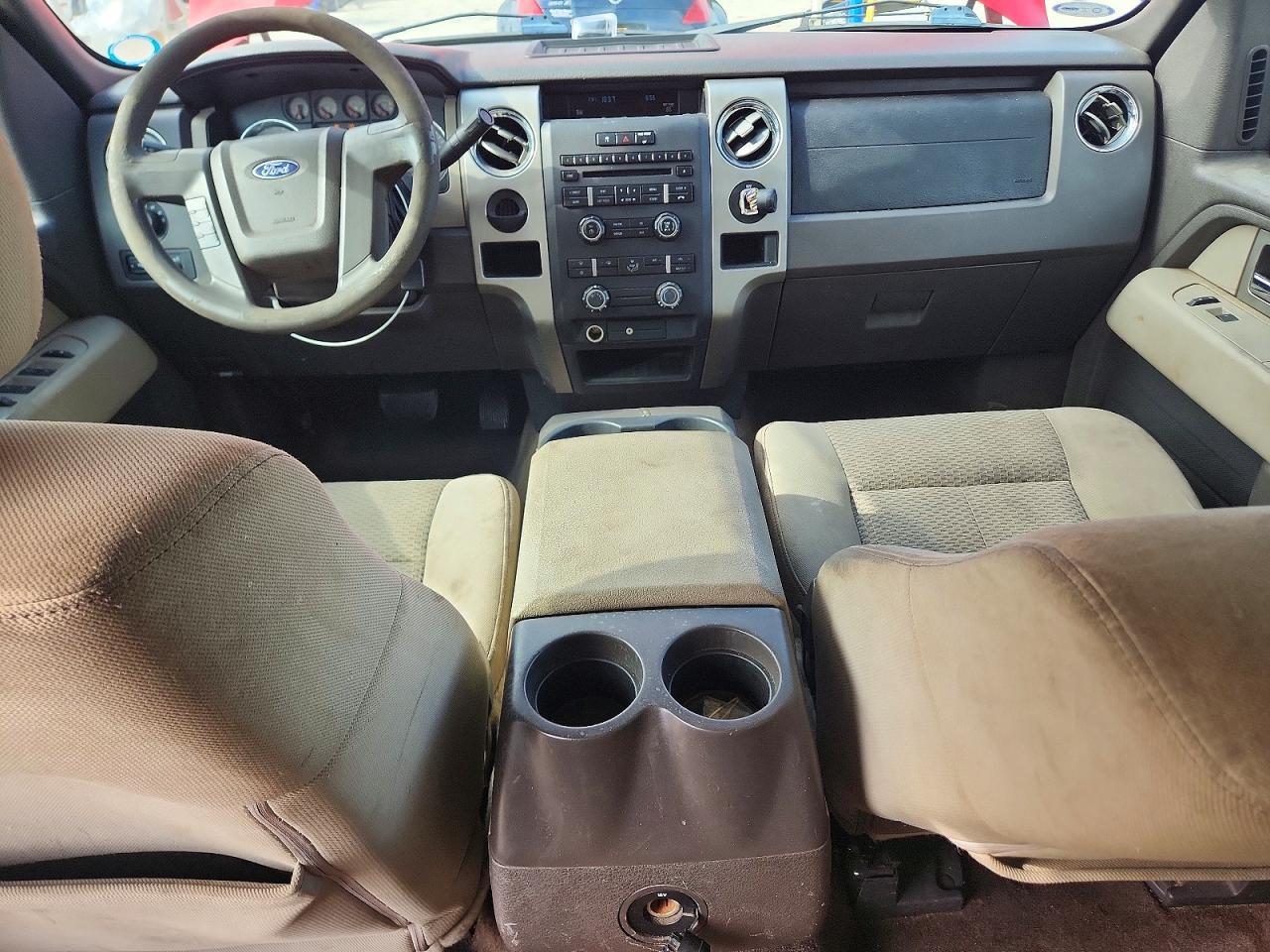 2010 Ford F150 Supercrew Red vin: 1FTFW1CV4AKA57507