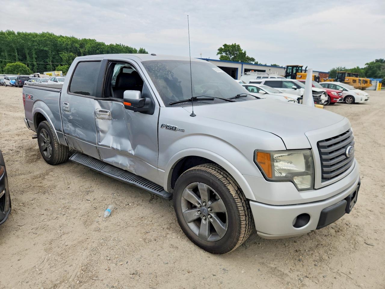 2010 Ford F150 Supercrew Silver vin: 1FTFW1CV4AKE46471