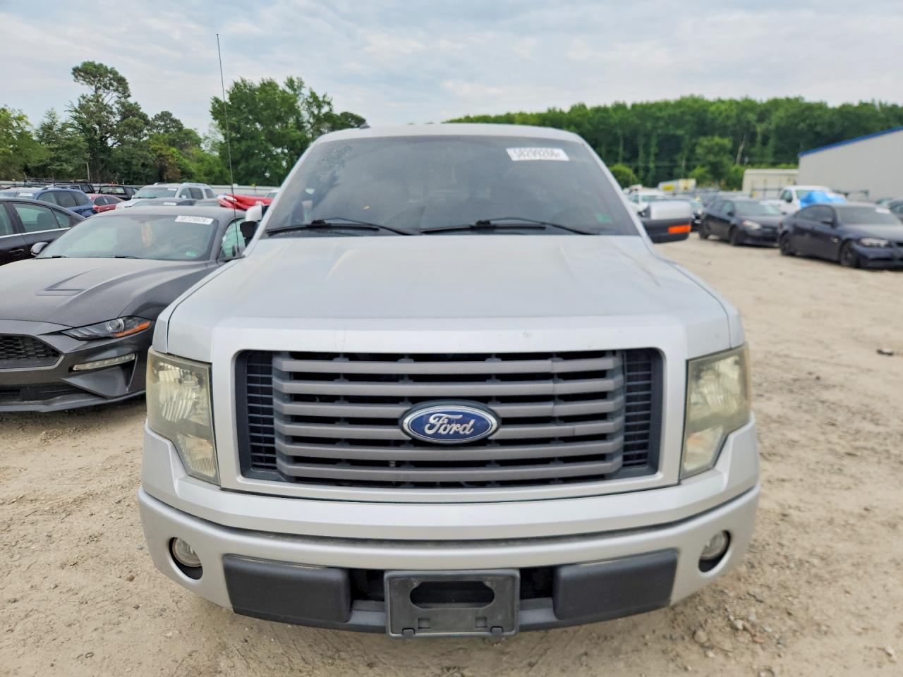 2010 Ford F150 Supercrew Silver vin: 1FTFW1CV4AKE46471