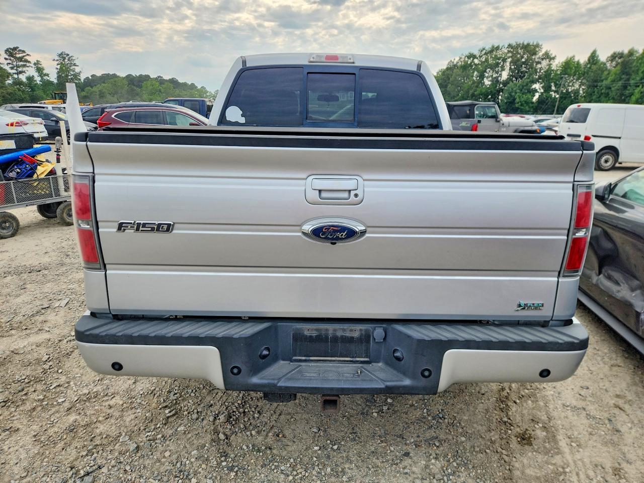 2010 Ford F150 Supercrew Silver vin: 1FTFW1CV4AKE46471