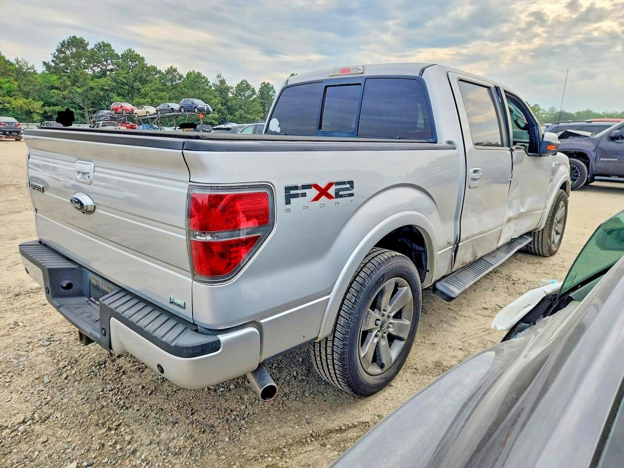 2010 Ford F150 Supercrew Silver vin: 1FTFW1CV4AKE46471