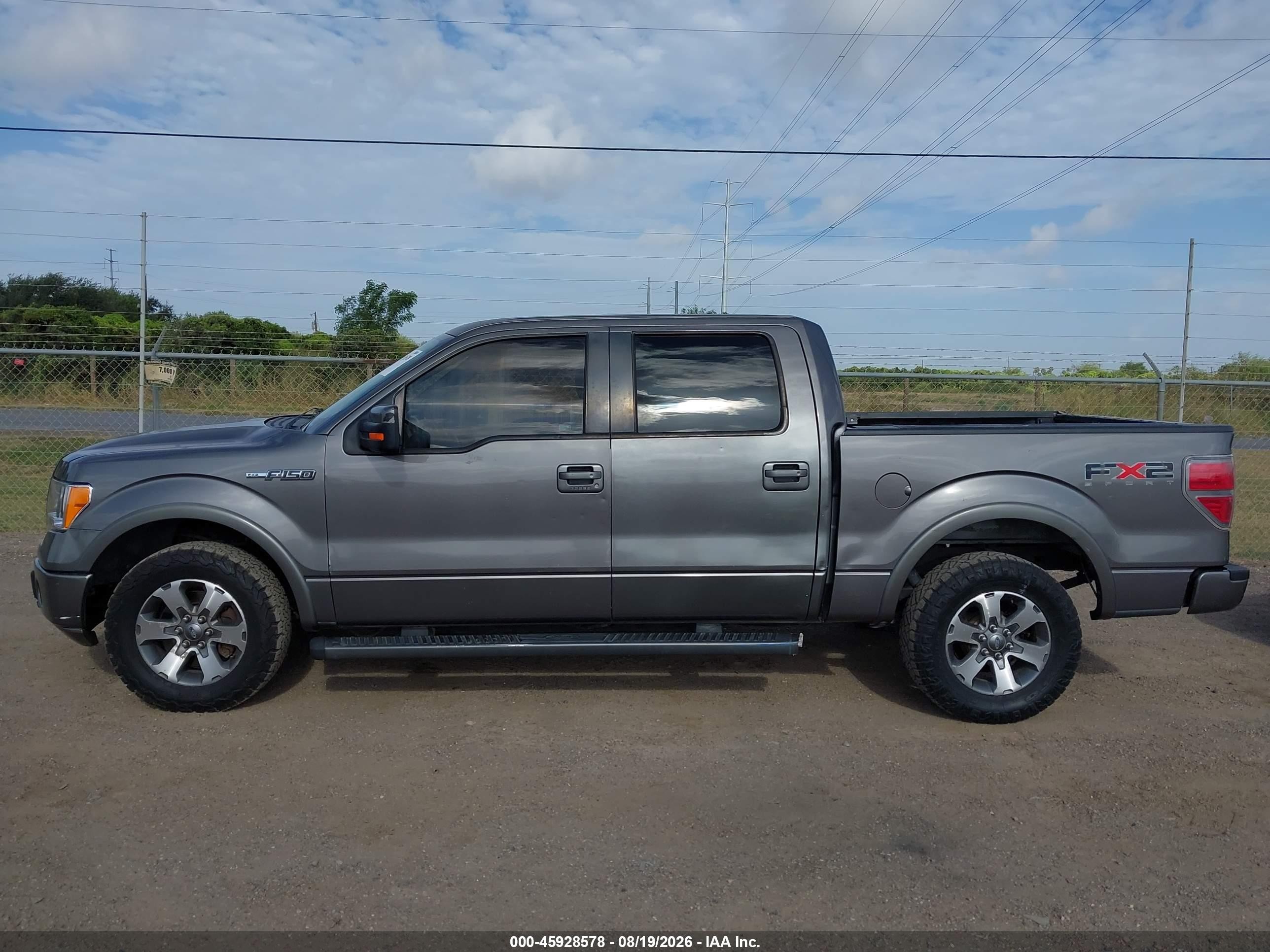 2010 Ford F-150 Fx2 Sport/harley-davidson/king Ranch/lariat/platinum/xl/xlt Gray vin: 1FTFW1CV4AKE79485