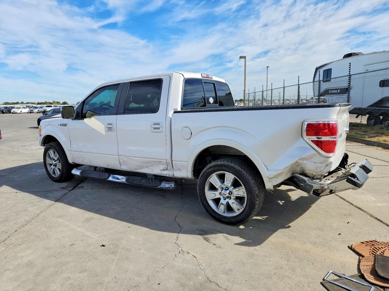 2010 Ford F150 Supercrew White vin: 1FTFW1CV5AFB39108