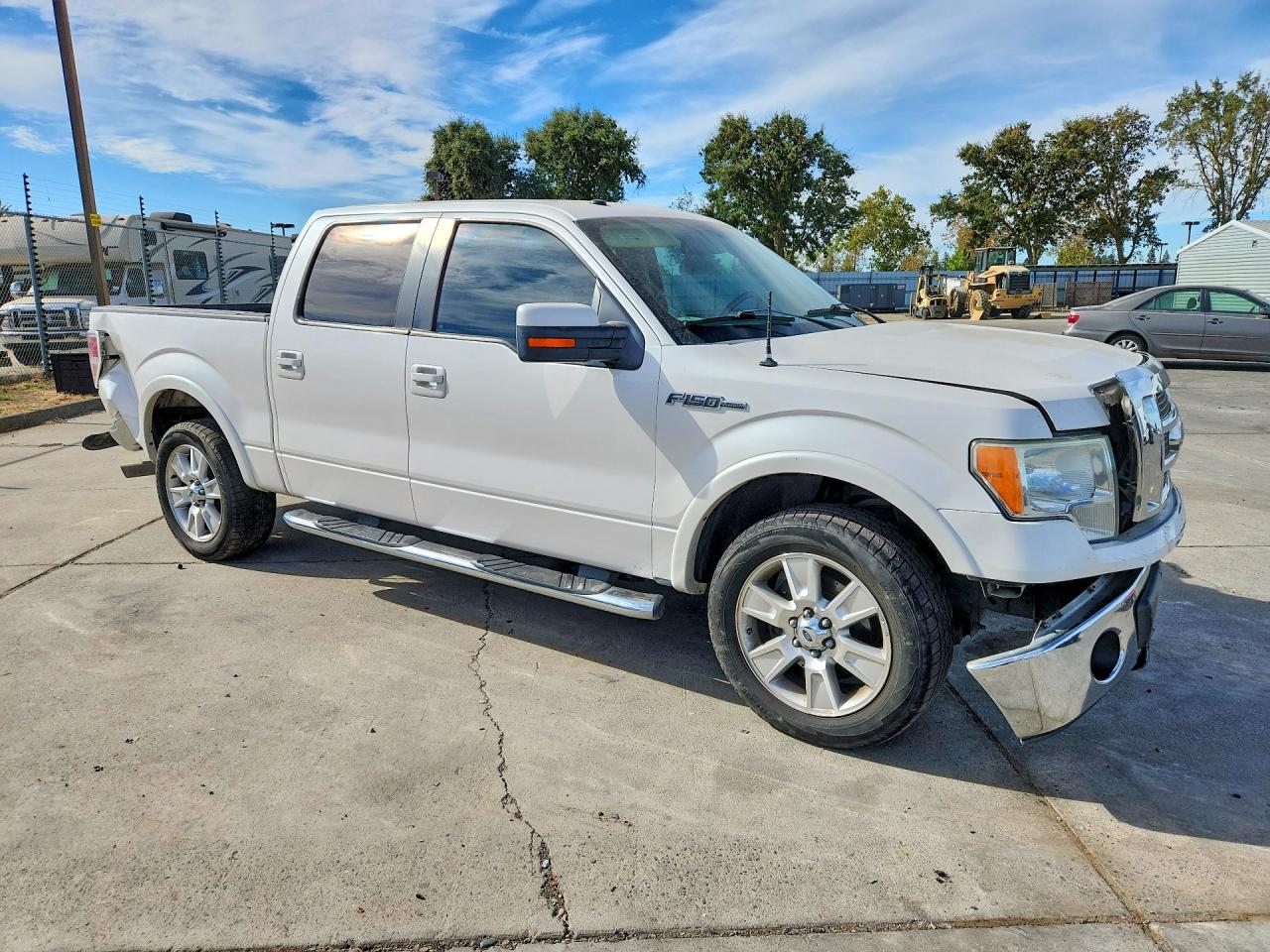 2010 Ford F150 Supercrew White vin: 1FTFW1CV5AFB39108