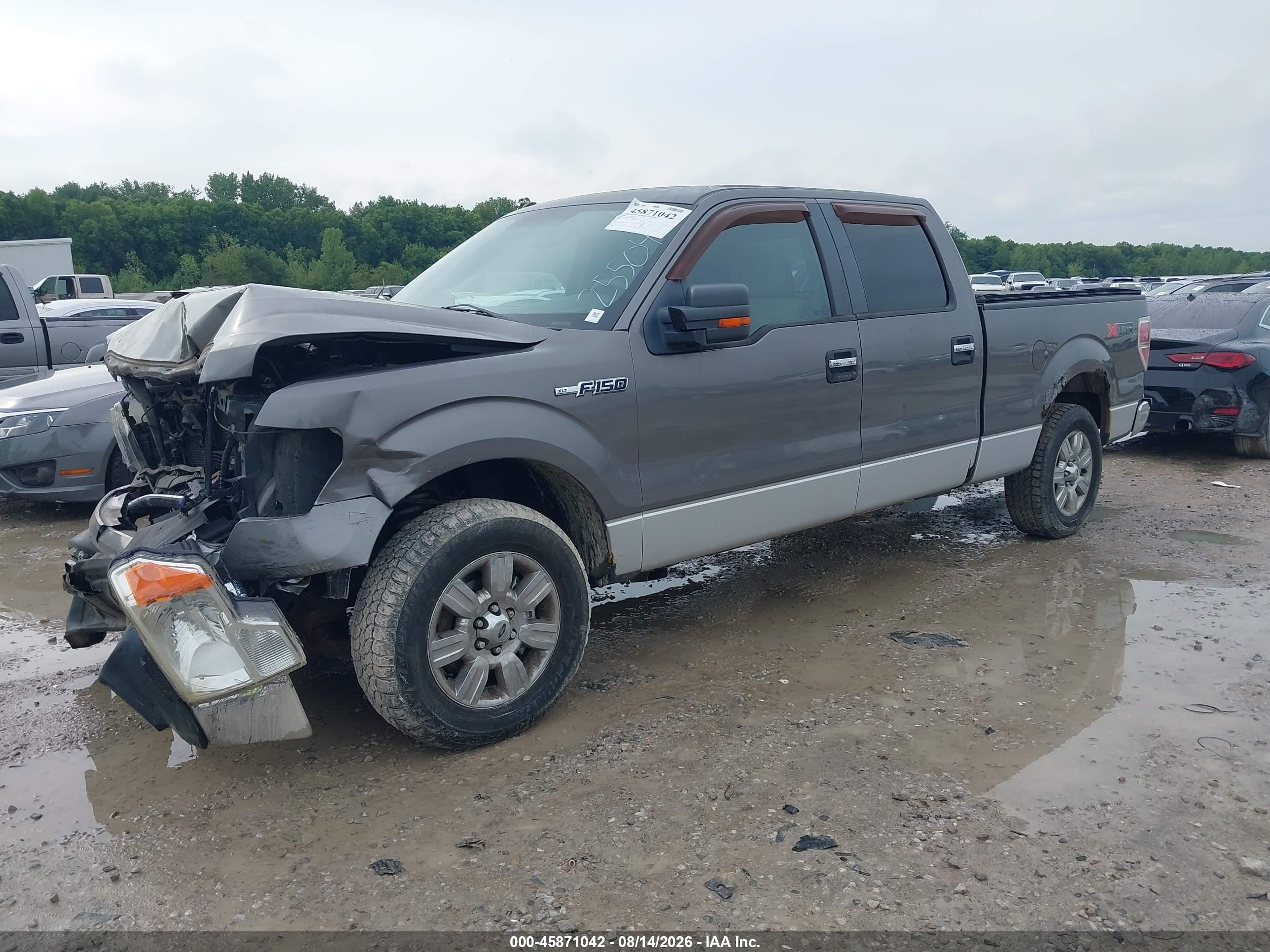 2010 Ford F-150 Fx2 Sport/harley-davidson/king Ranch/lariat/platinum/xl/xlt Серый vin: 1FTFW1CV5AFC25504