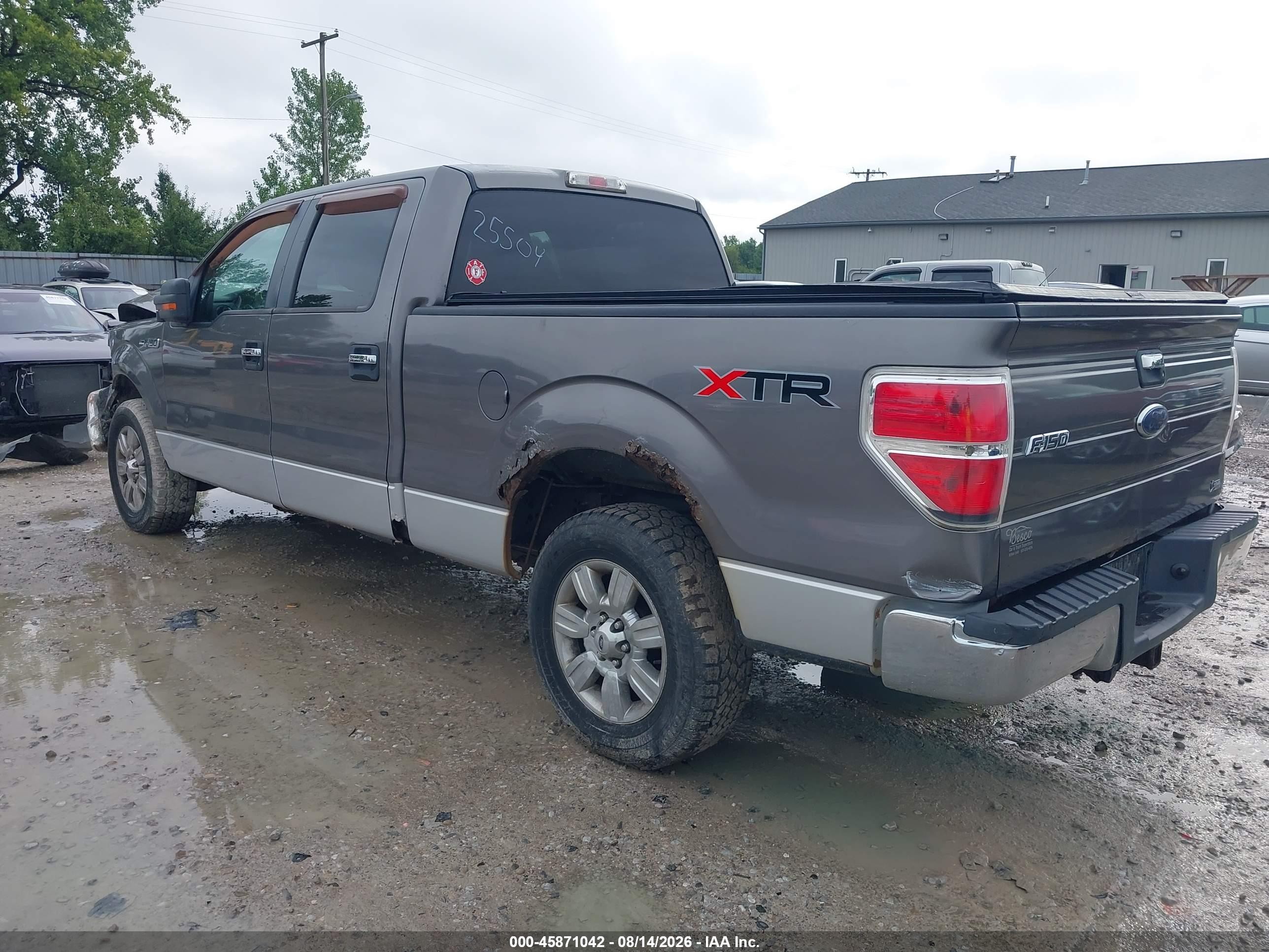 2010 Ford F-150 Fx2 Sport/harley-davidson/king Ranch/lariat/platinum/xl/xlt Серый vin: 1FTFW1CV5AFC25504