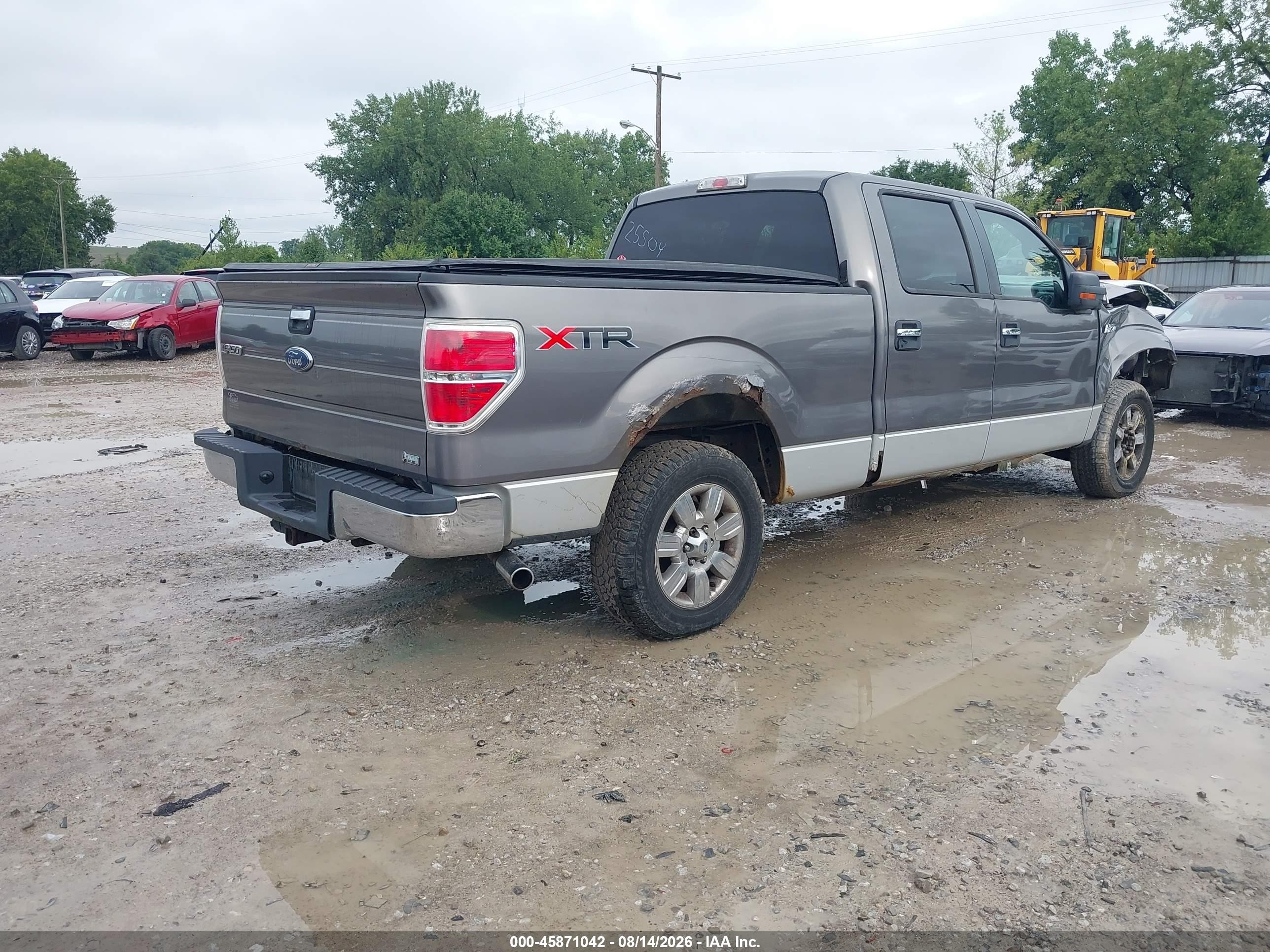 2010 Ford F-150 Fx2 Sport/harley-davidson/king Ranch/lariat/platinum/xl/xlt Серый vin: 1FTFW1CV5AFC25504