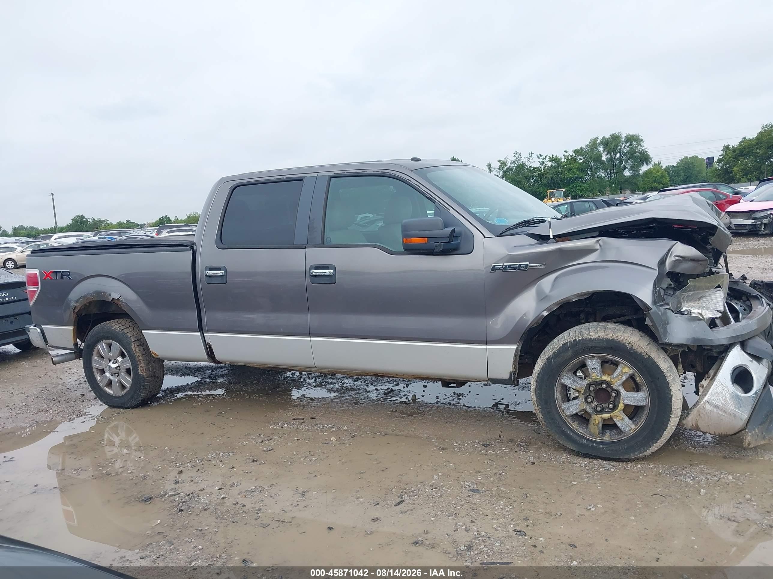 2010 Ford F-150 Fx2 Sport/harley-davidson/king Ranch/lariat/platinum/xl/xlt Серый vin: 1FTFW1CV5AFC25504