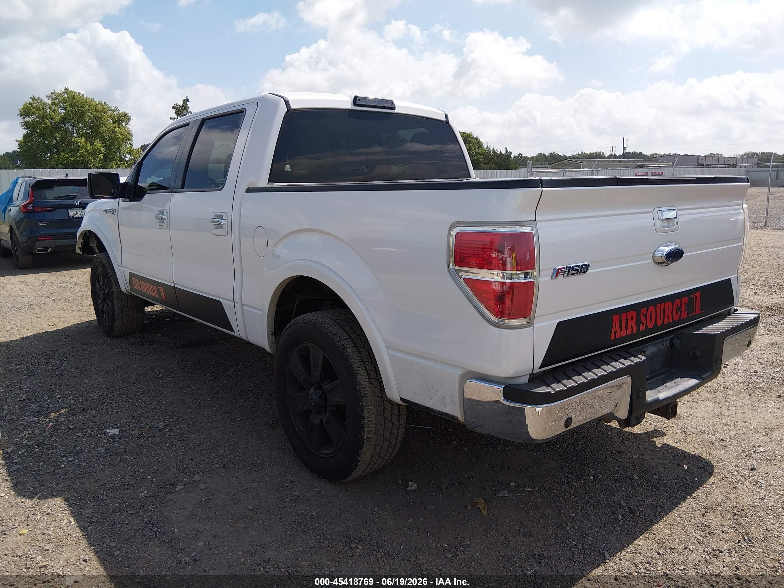 2010 Ford F-150 Fx2 Sport/harley-davidson/king Ranch/lariat/platinum/xl/xlt White vin: 1FTFW1CV5AFC71026
