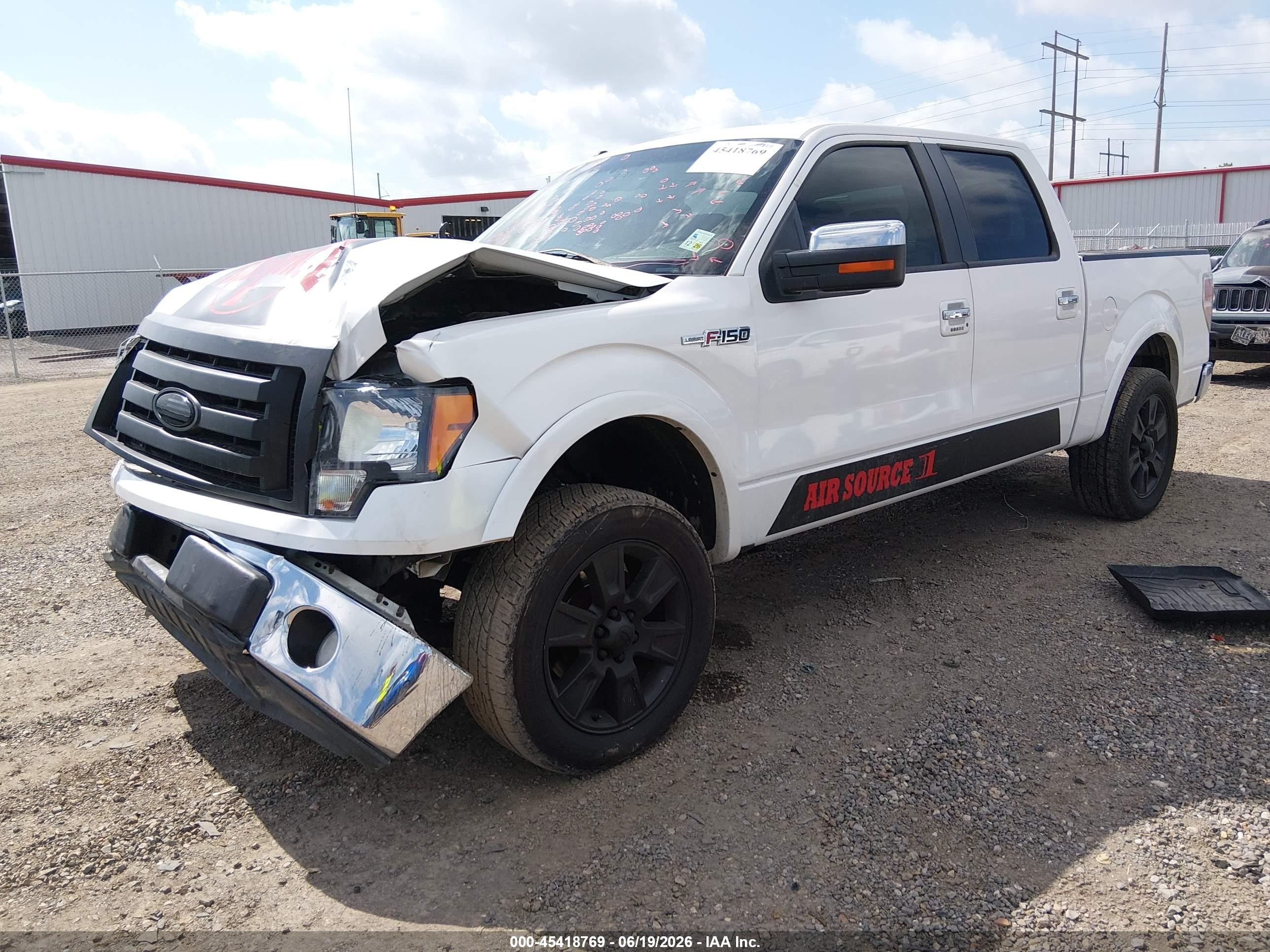 2010 Ford F-150 Fx2 Sport/harley-davidson/king Ranch/lariat/platinum/xl/xlt White vin: 1FTFW1CV5AFC71026